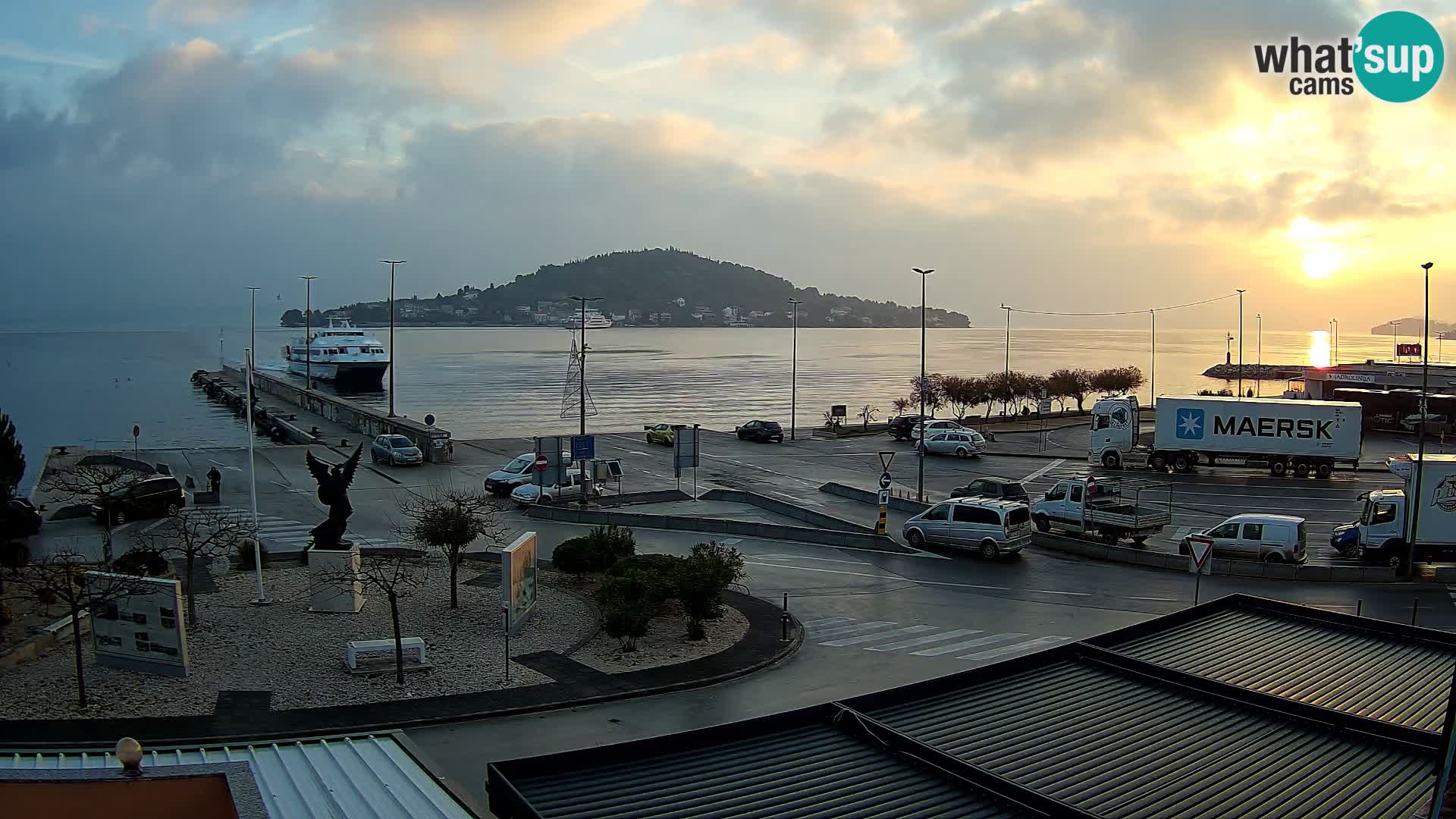 Cámara web UGLJAN – Transportar de Preko a Zadar