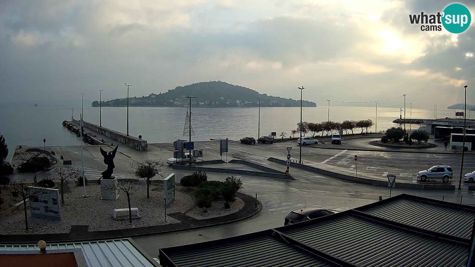 Webcam Ugliano – terminal traghetto da Preko a Zara