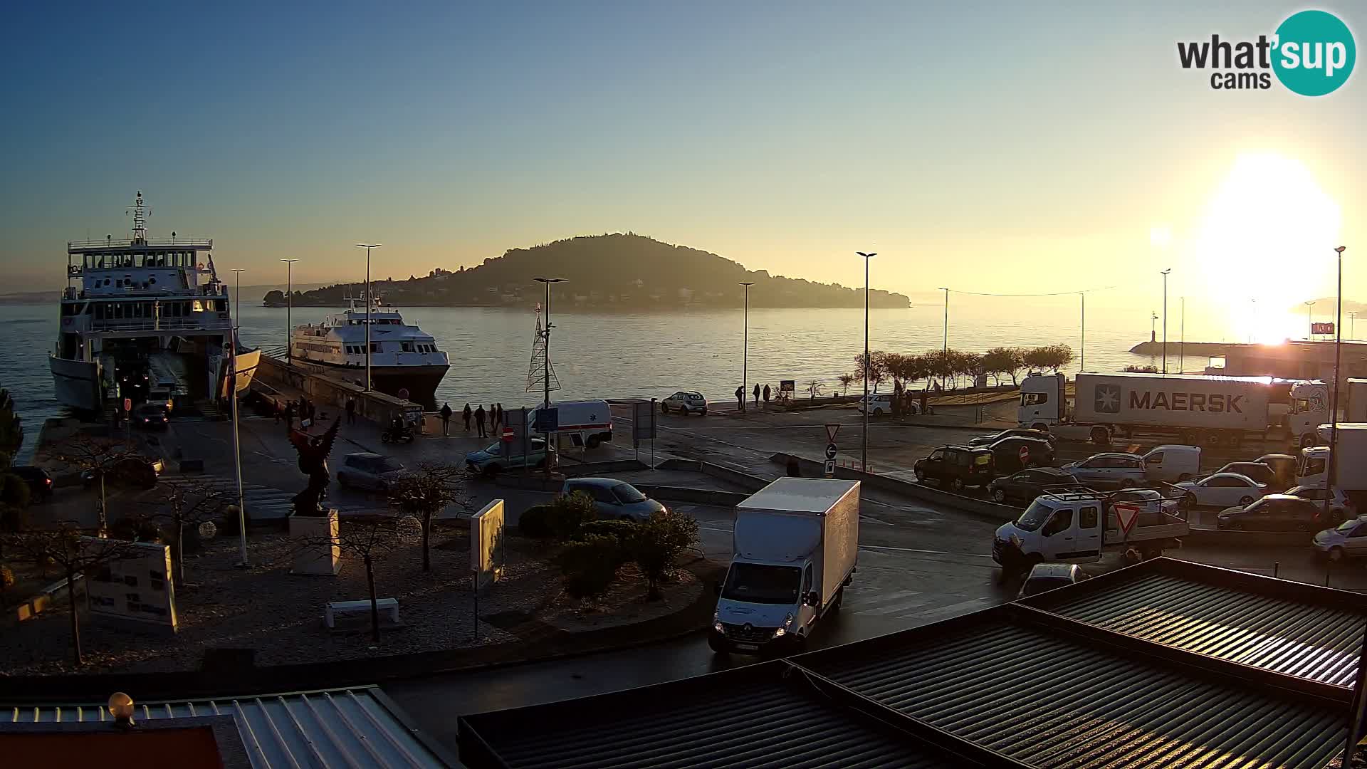 Web cam UGLJAN – Ferry de Preko à Zadar