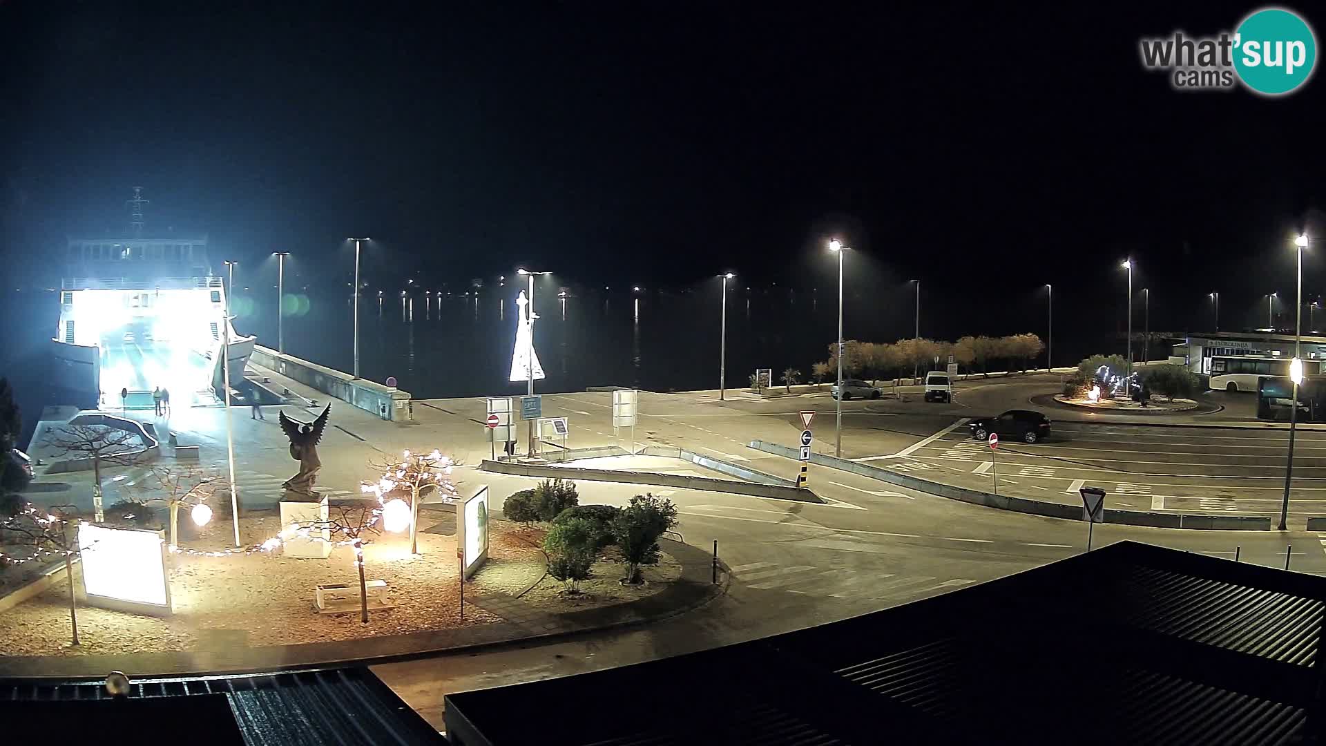 Spletna kamera Ugljan – trajekt Preko – Zadar