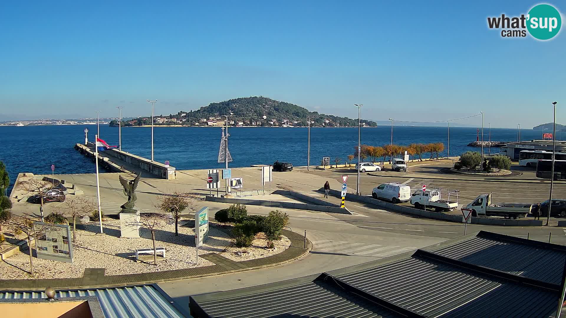 Web cam UGLJAN – Ferry de Preko à Zadar