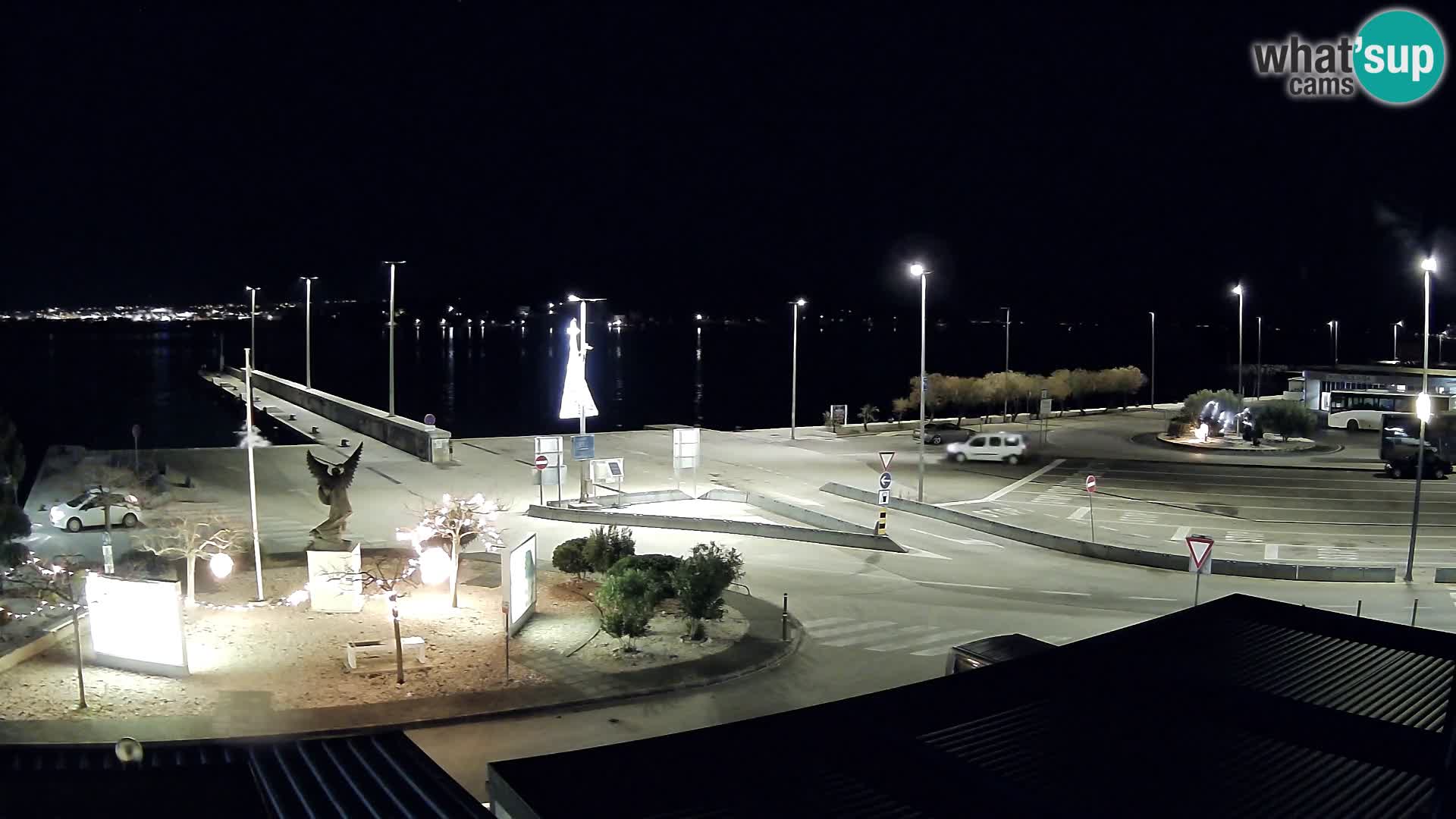 Web kamera Ugljan – Preko trajekt za Zadar