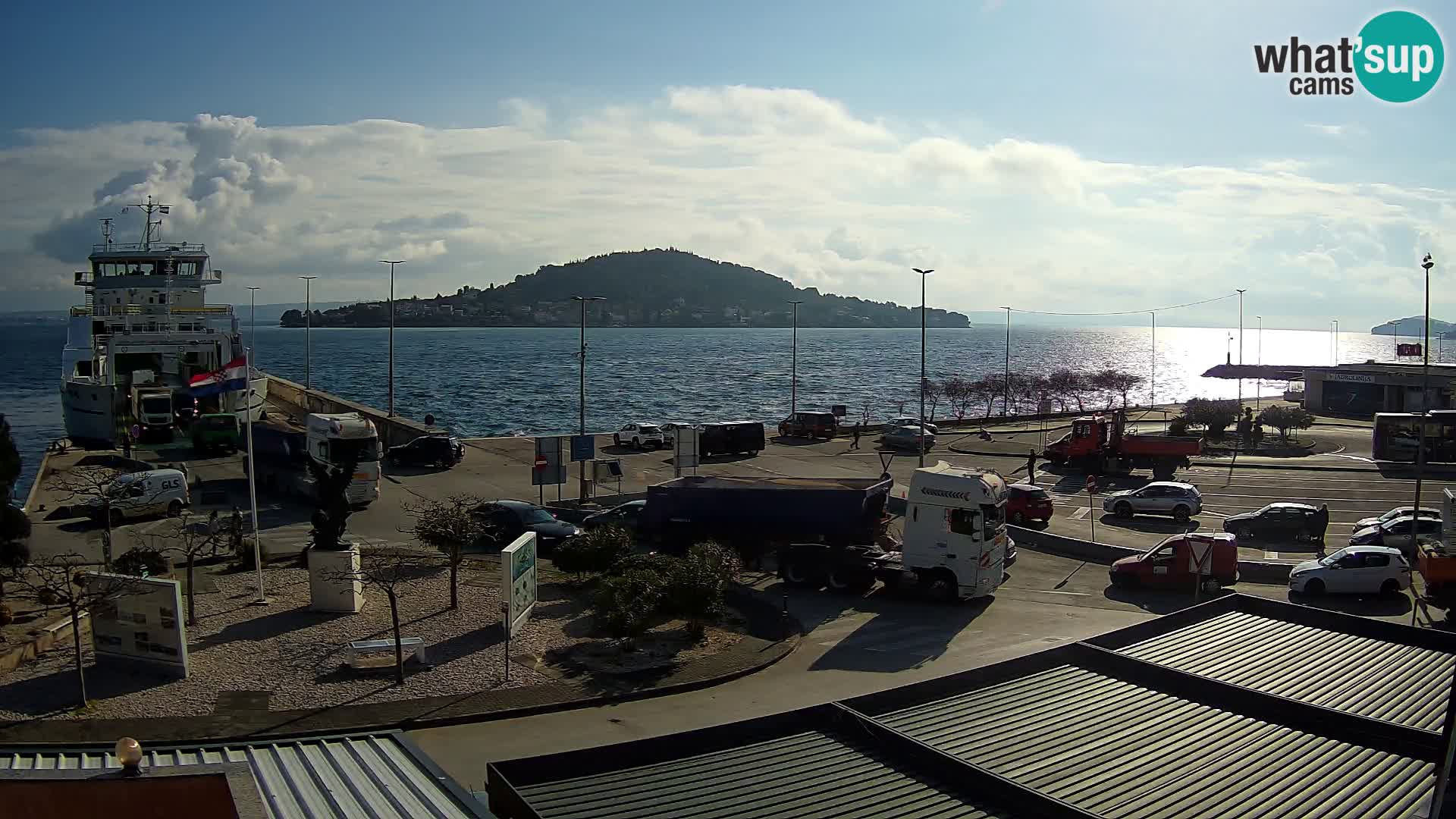 Cámara web UGLJAN – Transportar de Preko a Zadar