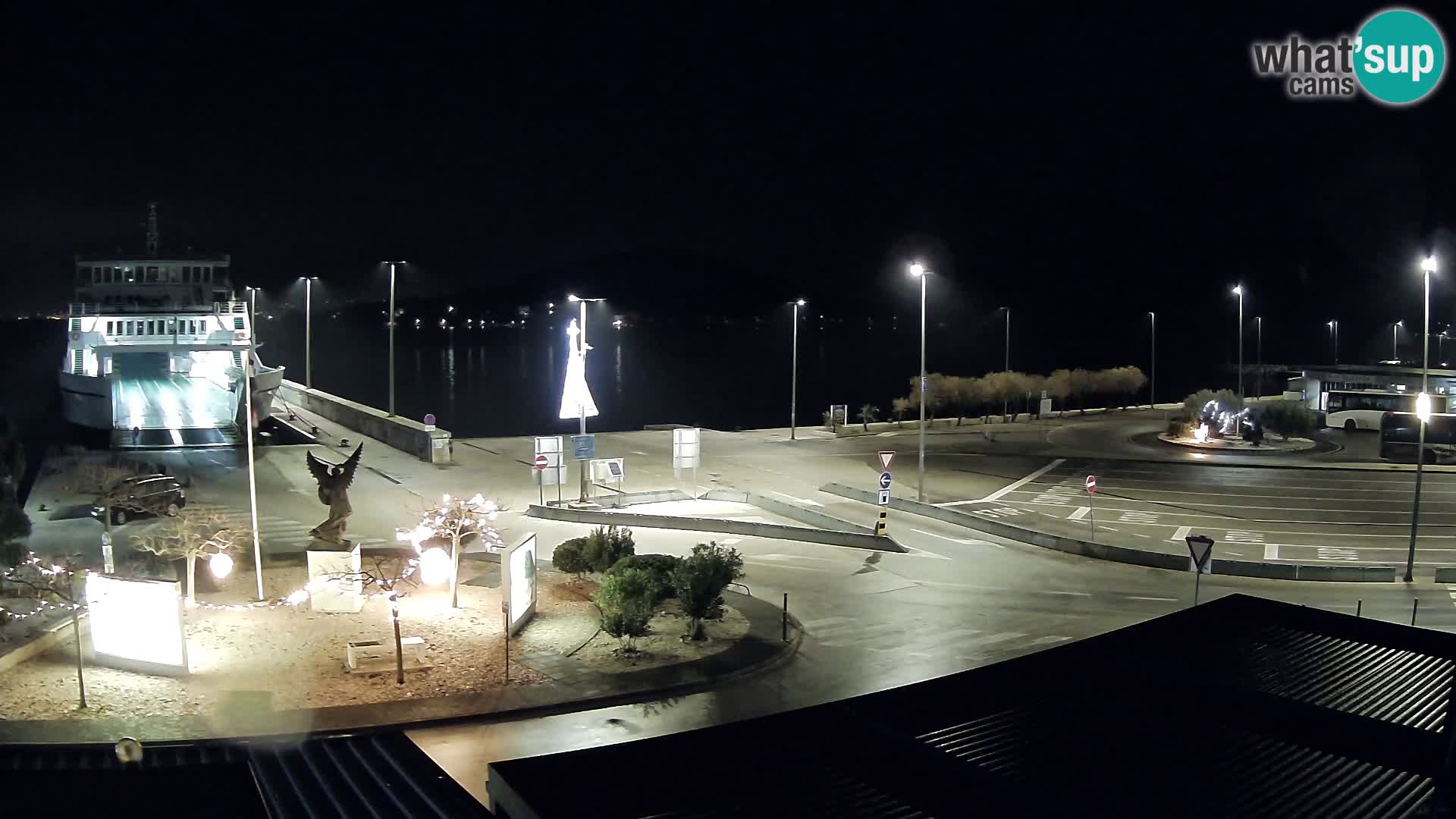 Spletna kamera Ugljan – trajekt Preko – Zadar