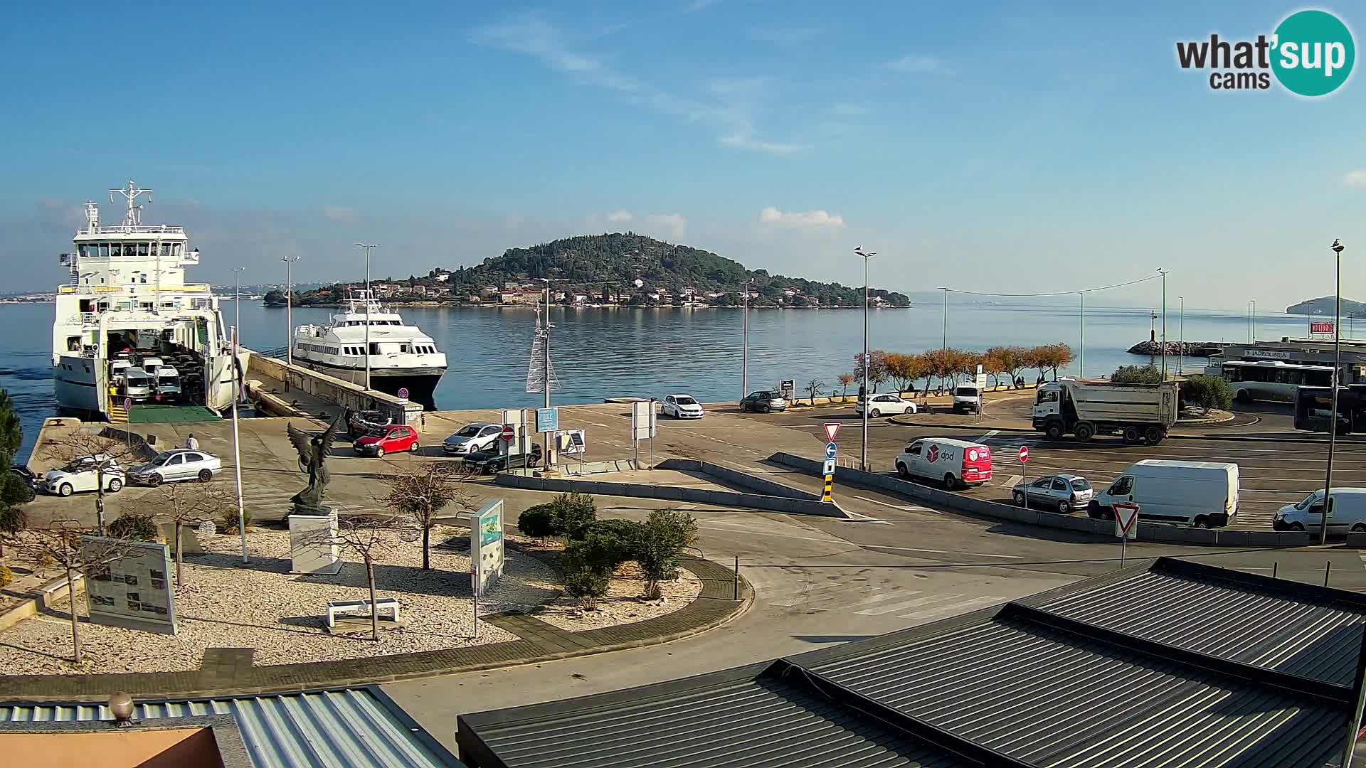 UGLJAN Webcam – Preko-Fähre nach Zadar