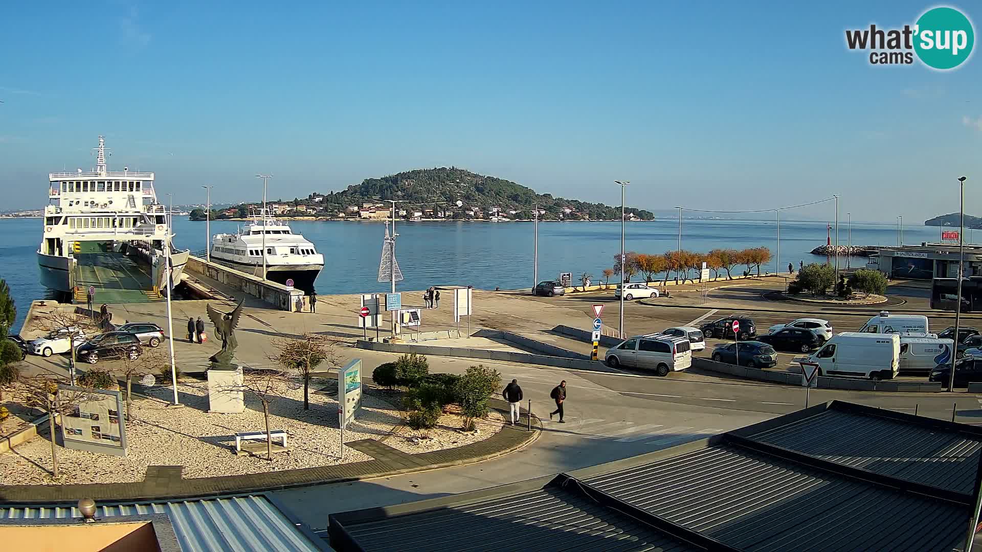 Cámara web UGLJAN – Transportar de Preko a Zadar