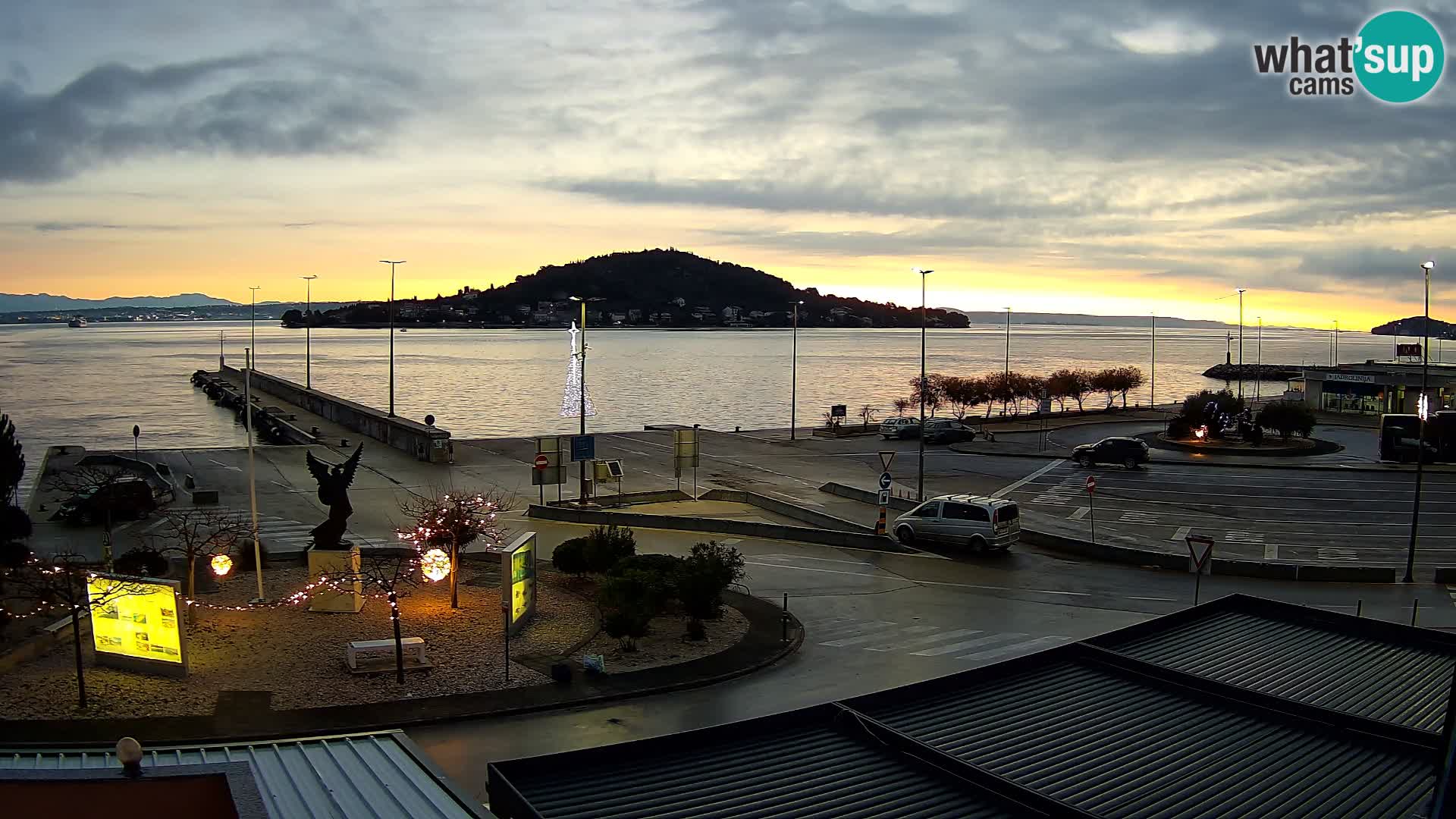 Webcam Ugljan – Preko Ferry to Zadar