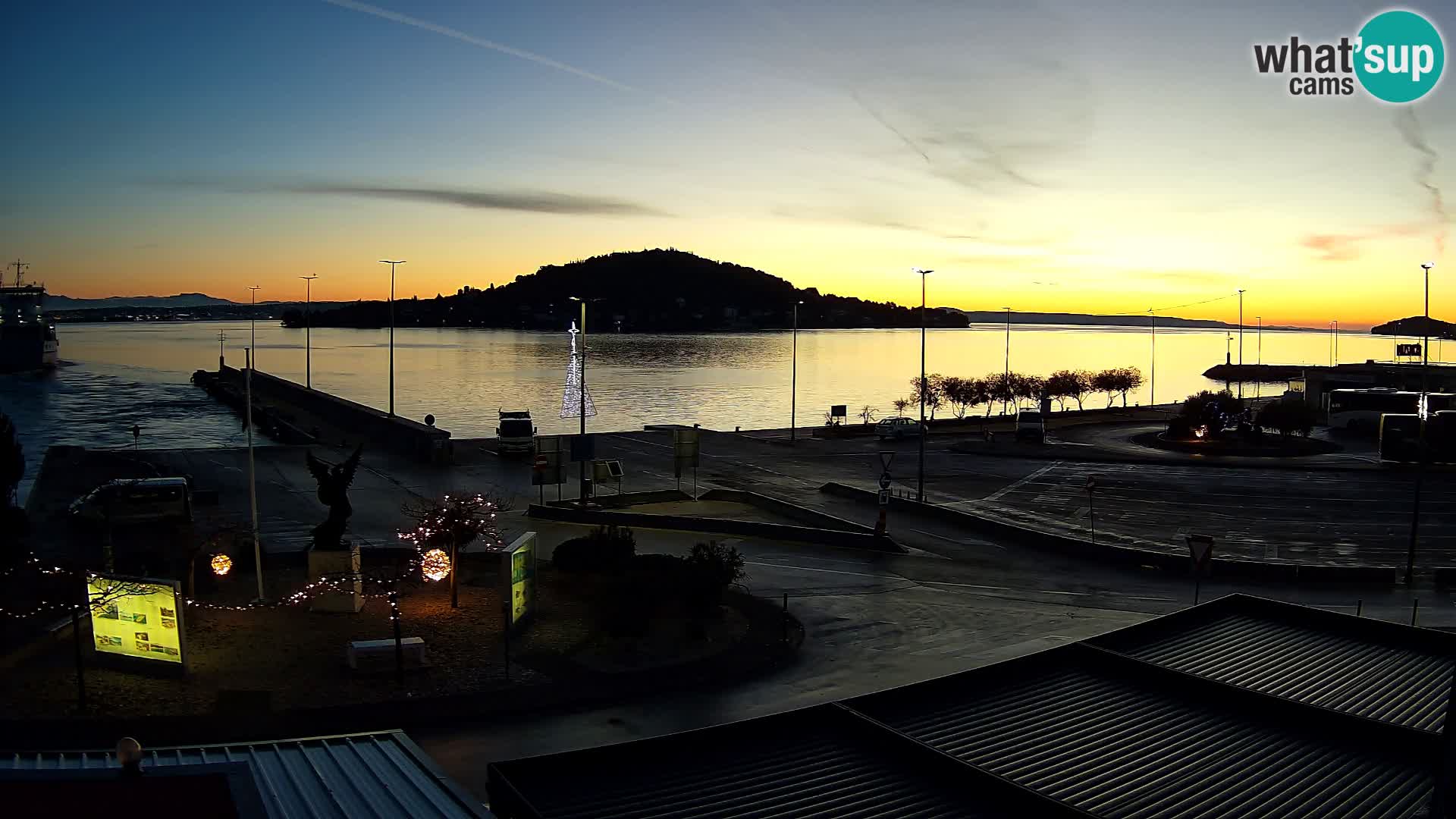 Webcam Ugljan – Preko Ferry to Zadar