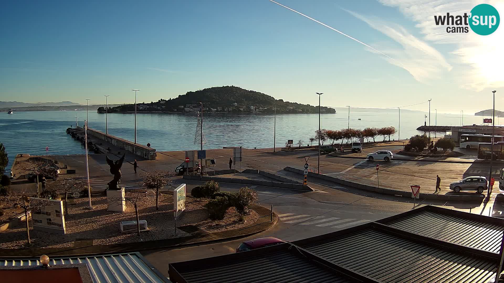 Cámara web UGLJAN – Transportar de Preko a Zadar