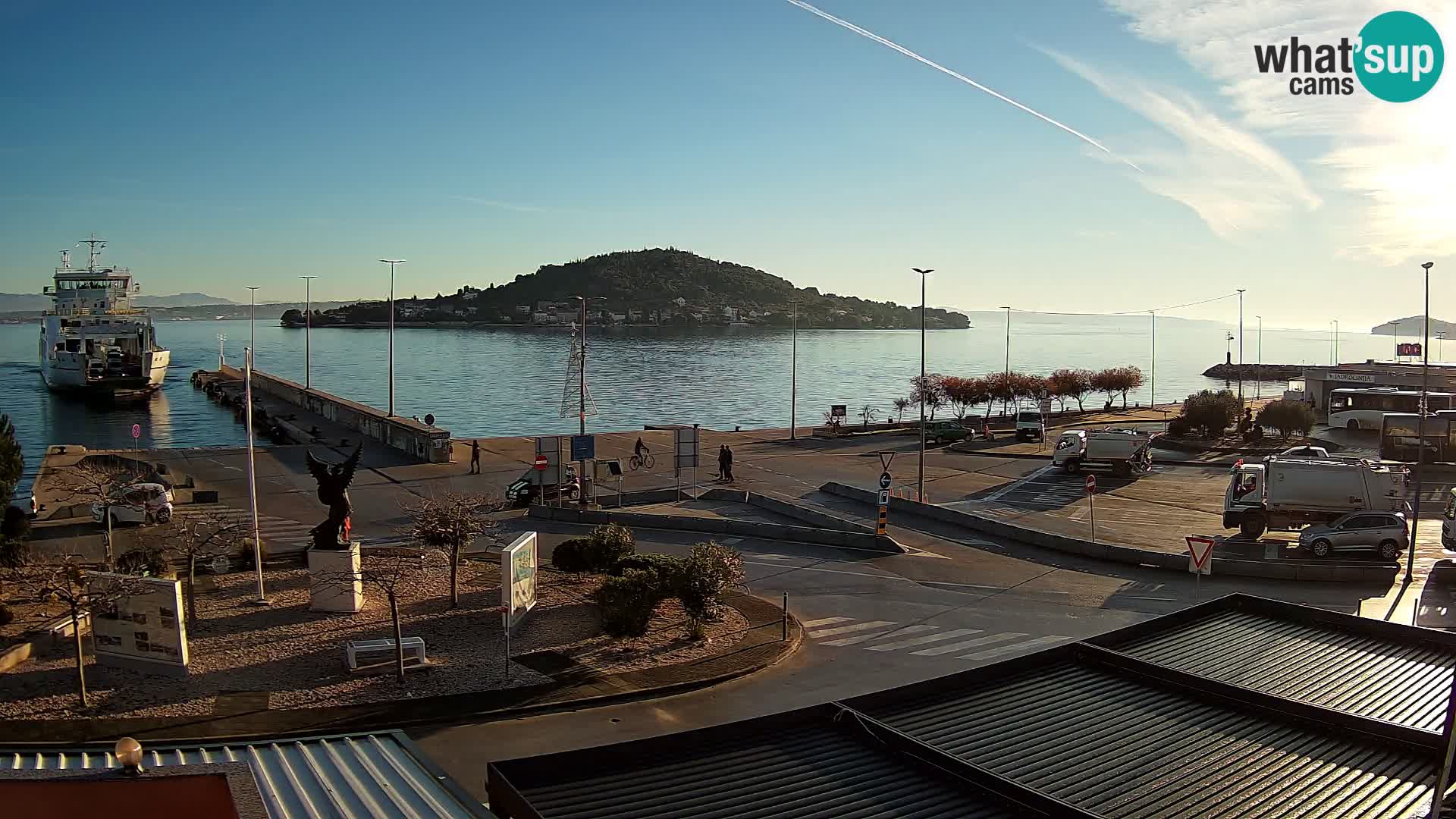 Web cam UGLJAN – Ferry de Preko à Zadar