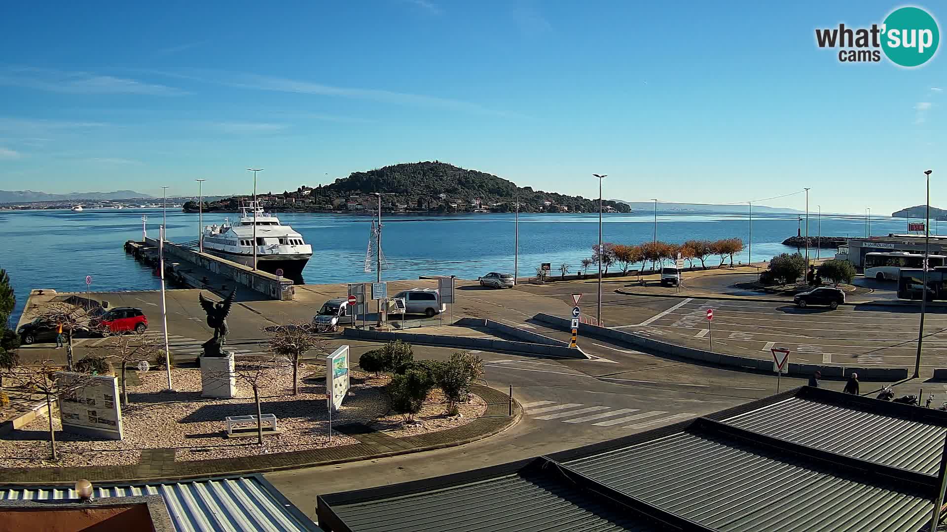 UGLJAN Webcam – Preko-Fähre nach Zadar
