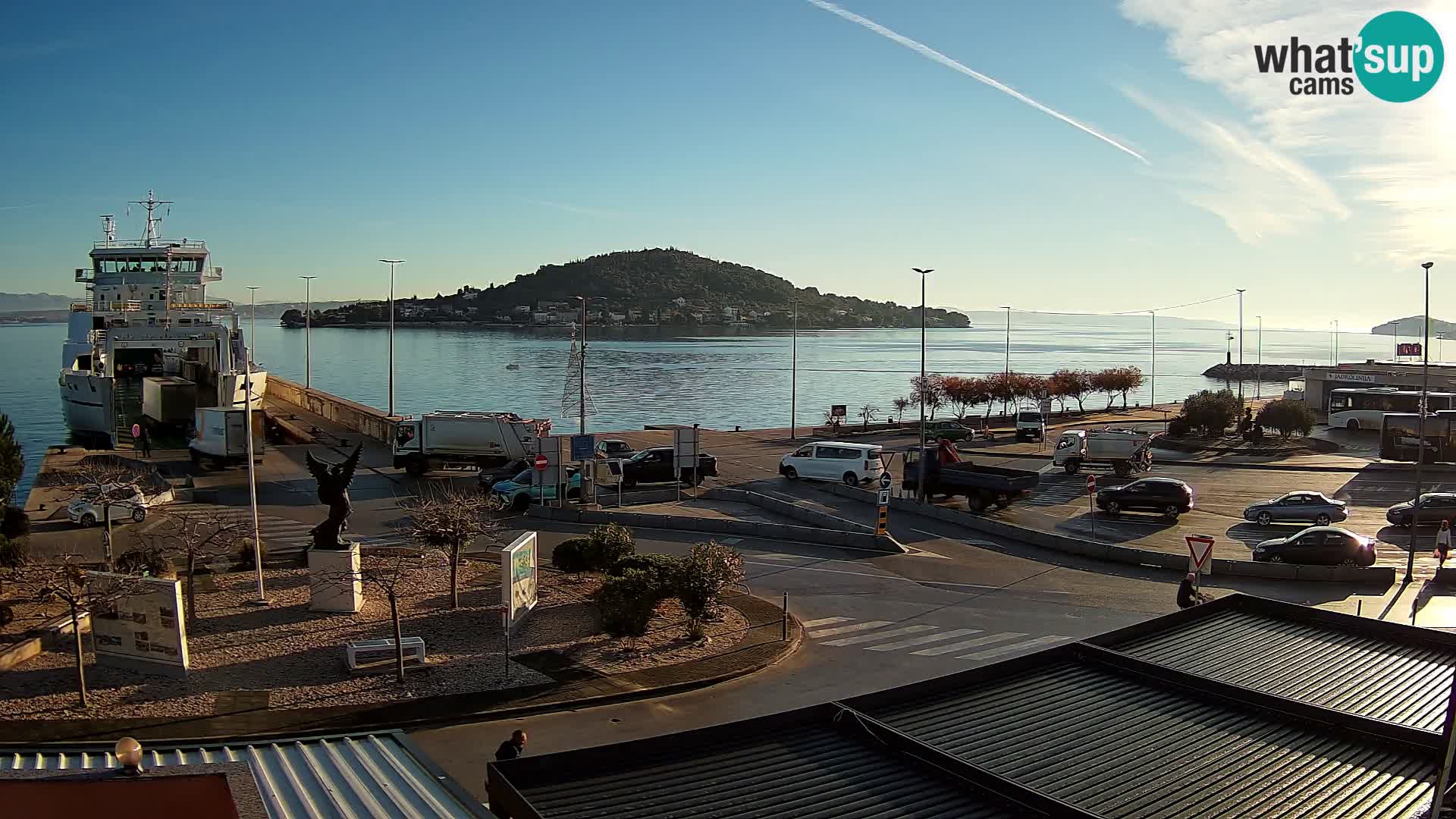 UGLJAN Webcam – Preko-Fähre nach Zadar