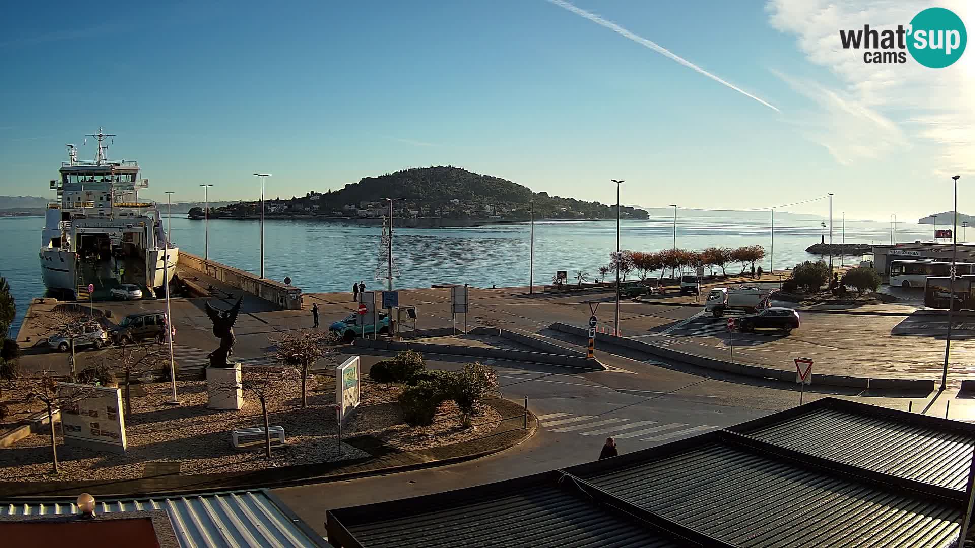 Web cam UGLJAN – Ferry de Preko à Zadar