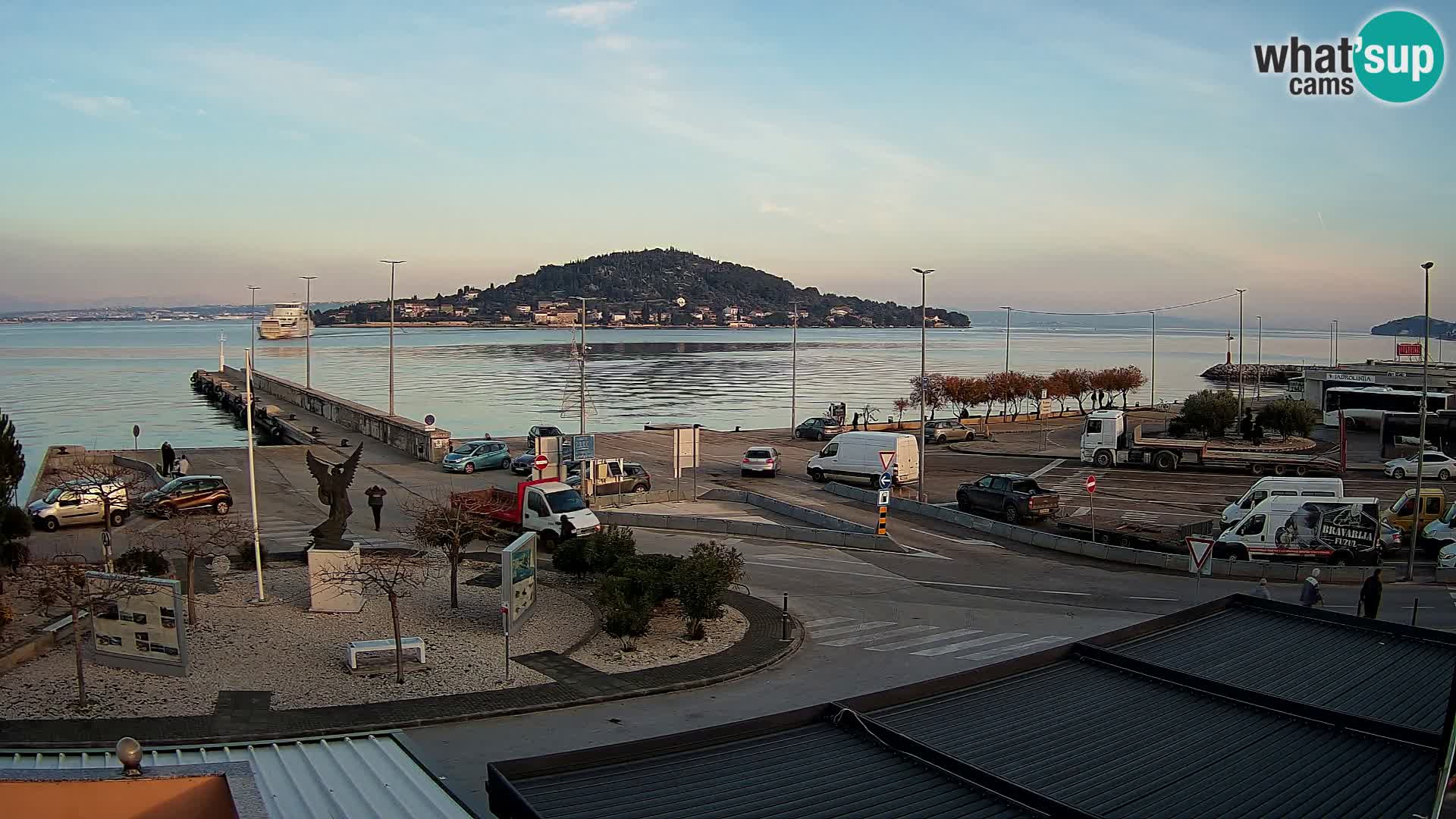 Webcam Ugljan – Preko Ferry to Zadar