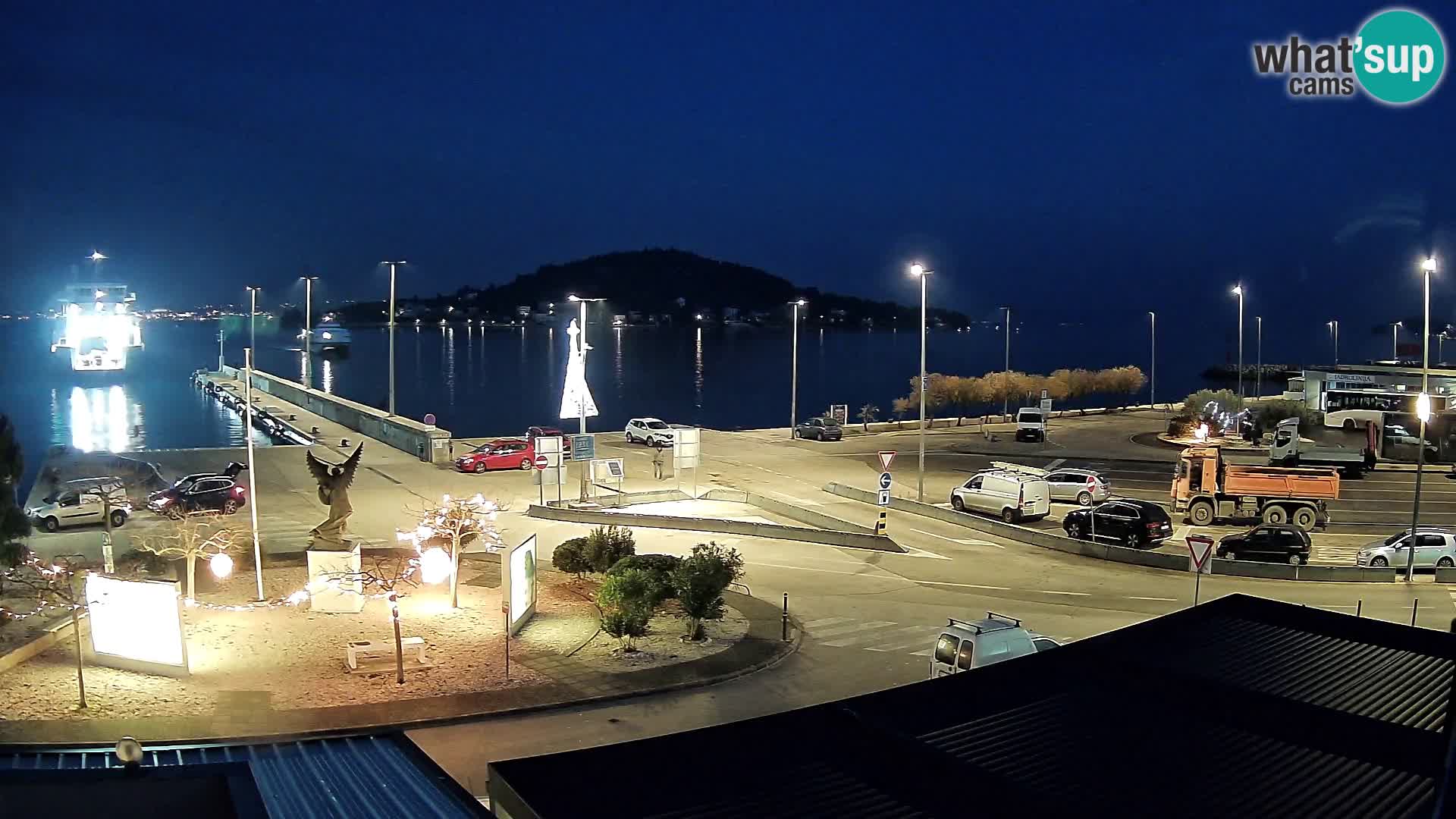 Webcam Ugljan – Preko Ferry to Zadar