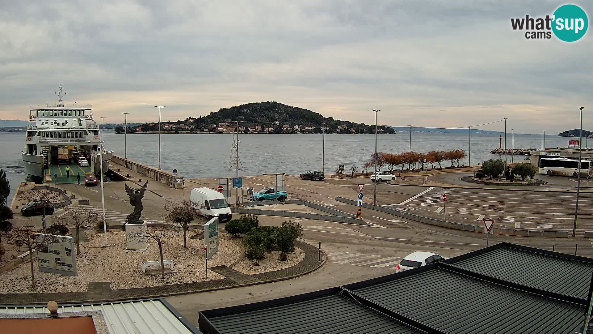 UGLJAN Webcam – Preko-Fähre nach Zadar