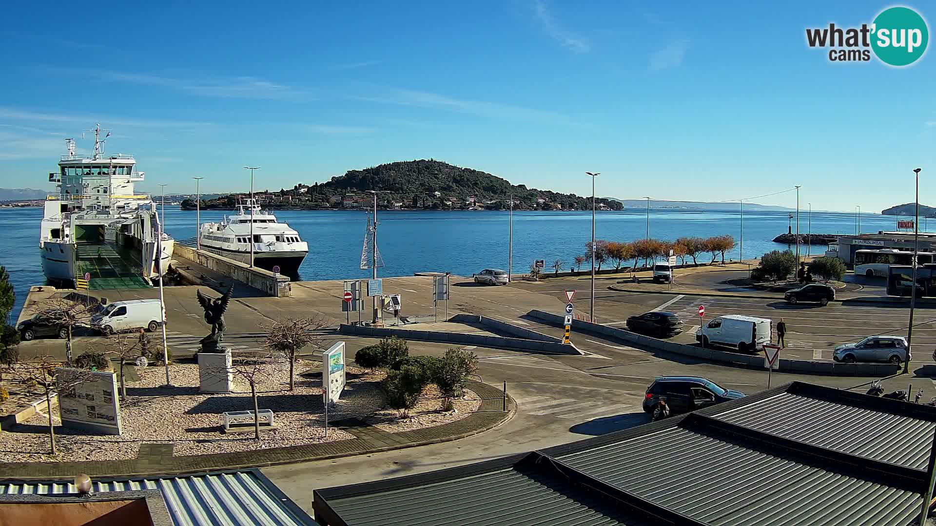 UGLJAN Webcam – Preko-Fähre nach Zadar