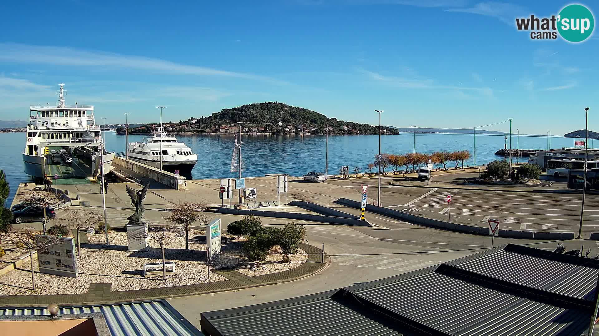 Web cam UGLJAN – Ferry de Preko à Zadar