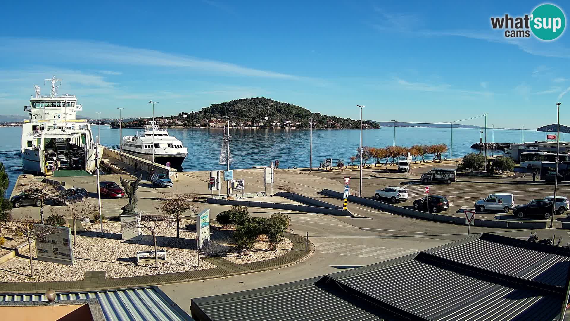 Cámara web UGLJAN – Transportar de Preko a Zadar