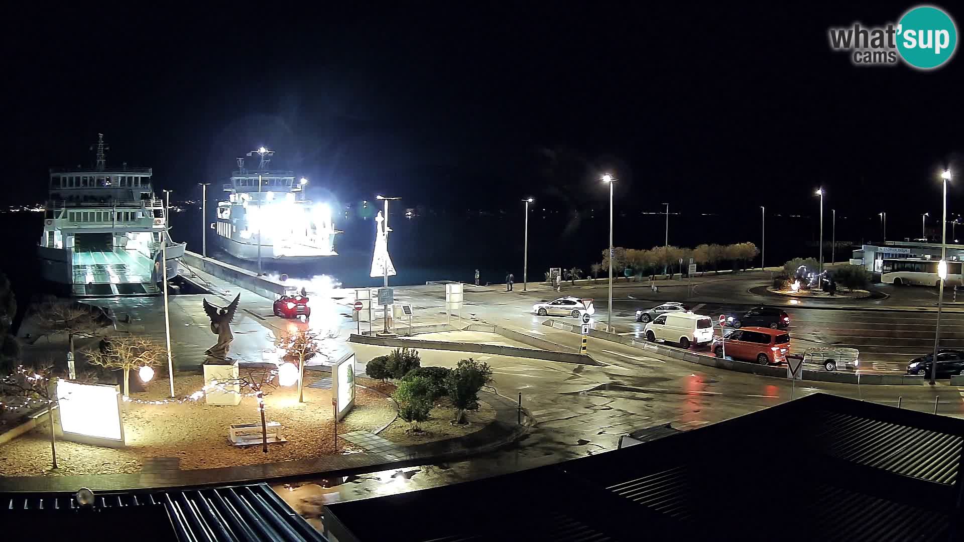 Spletna kamera Ugljan – trajekt Preko – Zadar