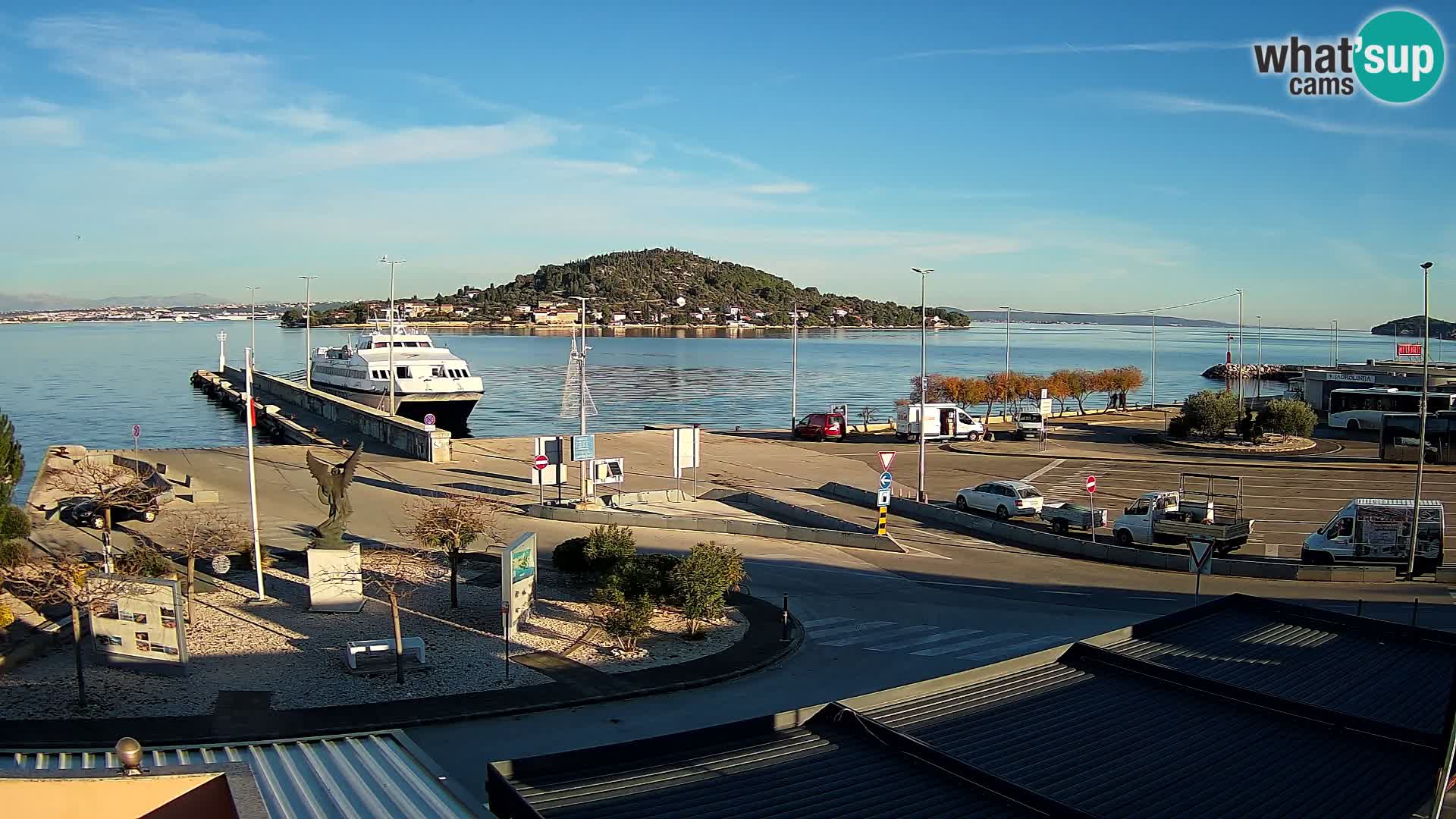 Web cam UGLJAN – Ferry de Preko à Zadar