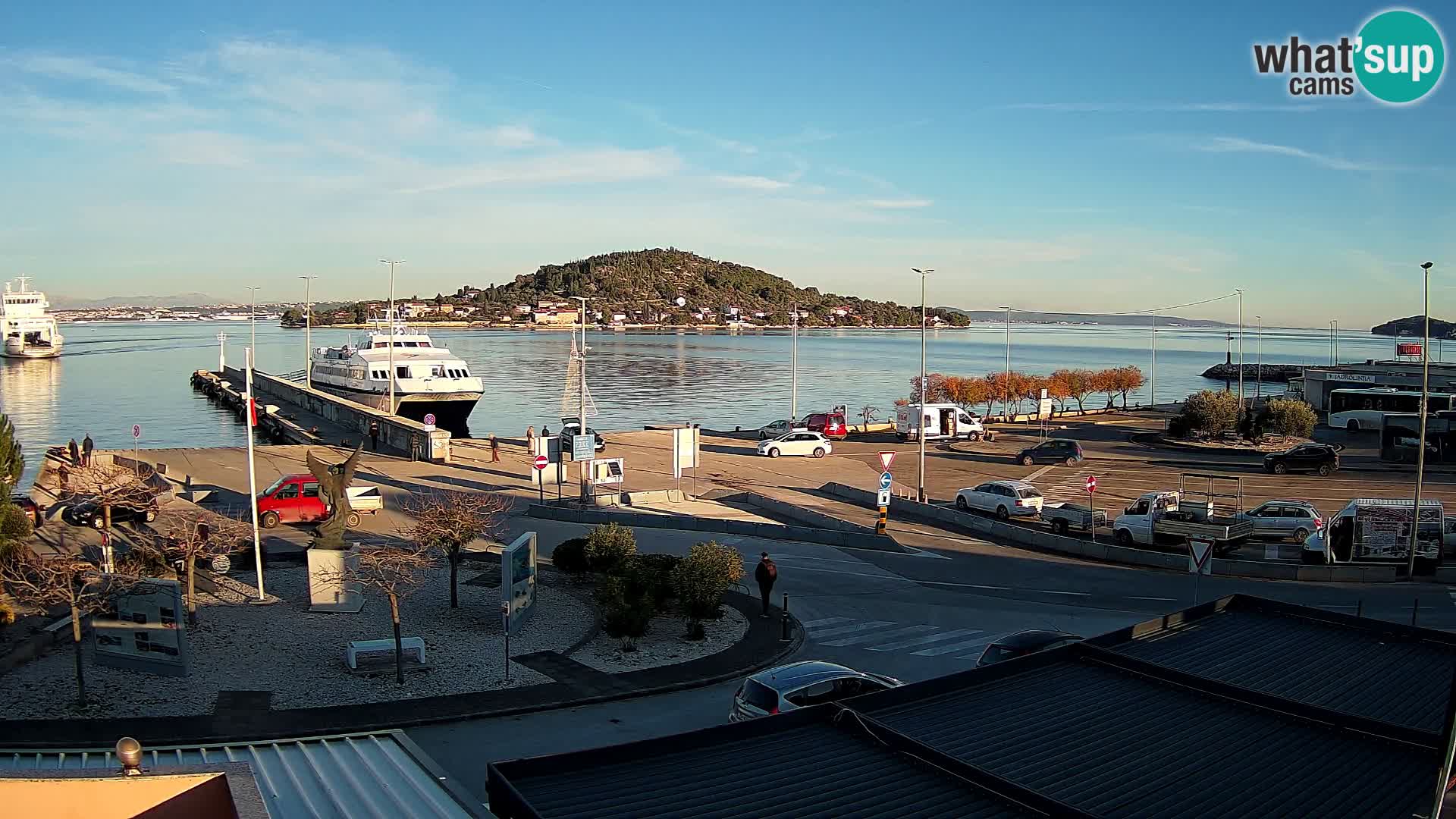 Webcam Ugljan – Preko Ferry to Zadar