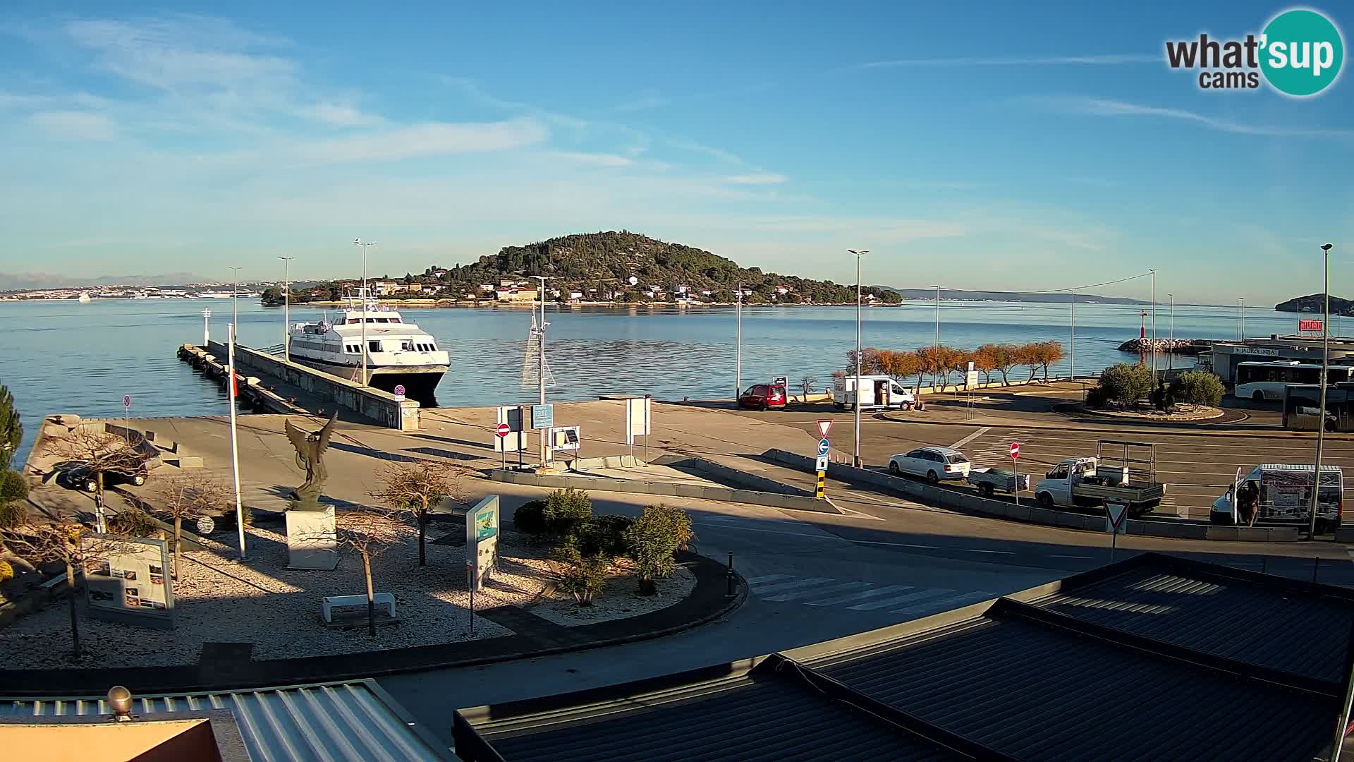 Web cam UGLJAN – Ferry de Preko à Zadar