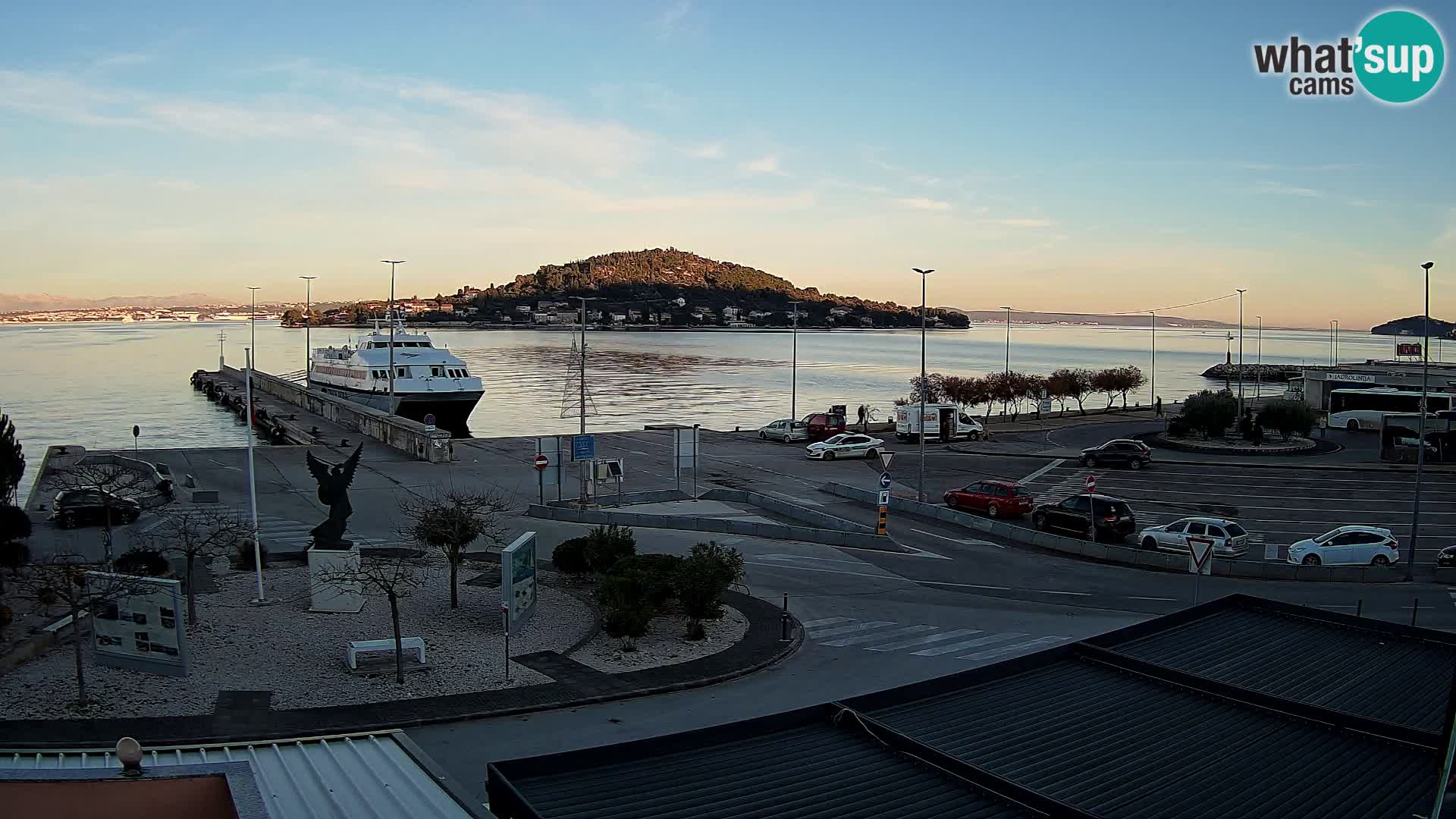 Cámara web UGLJAN – Transportar de Preko a Zadar