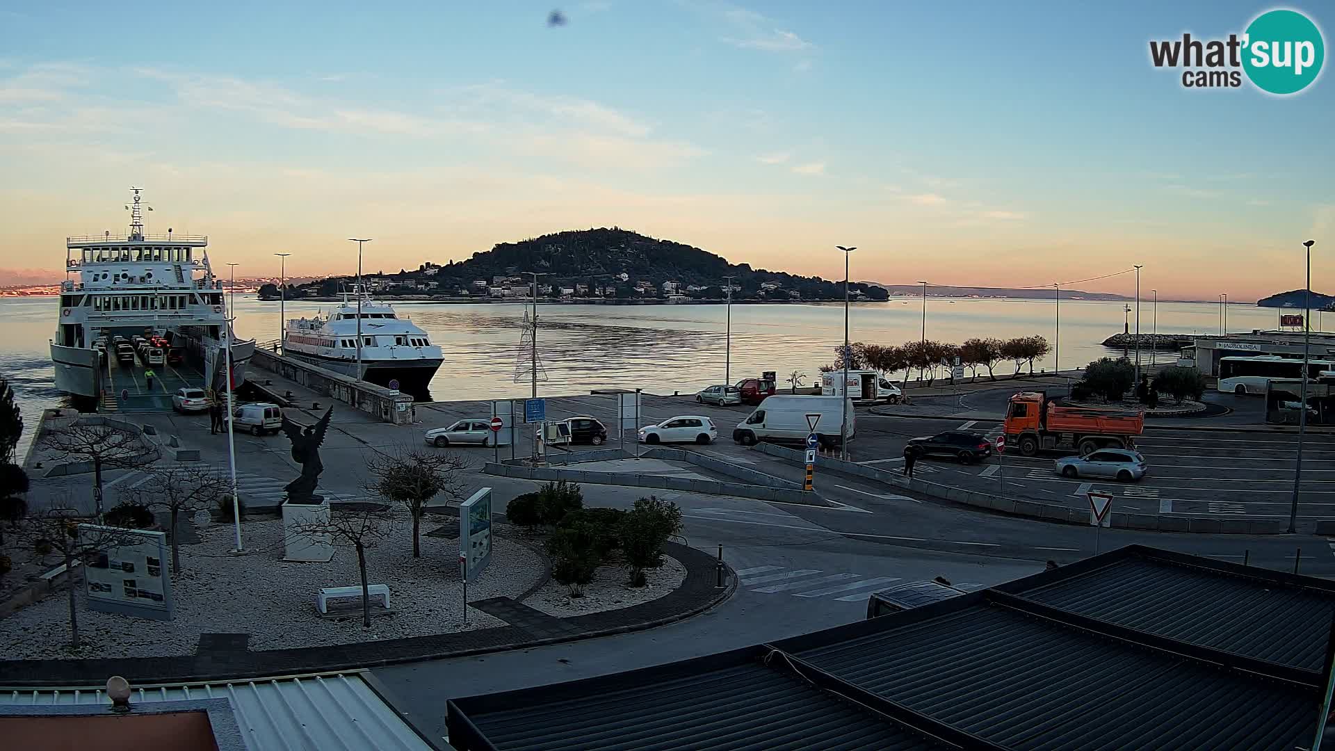 Cámara web UGLJAN – Transportar de Preko a Zadar