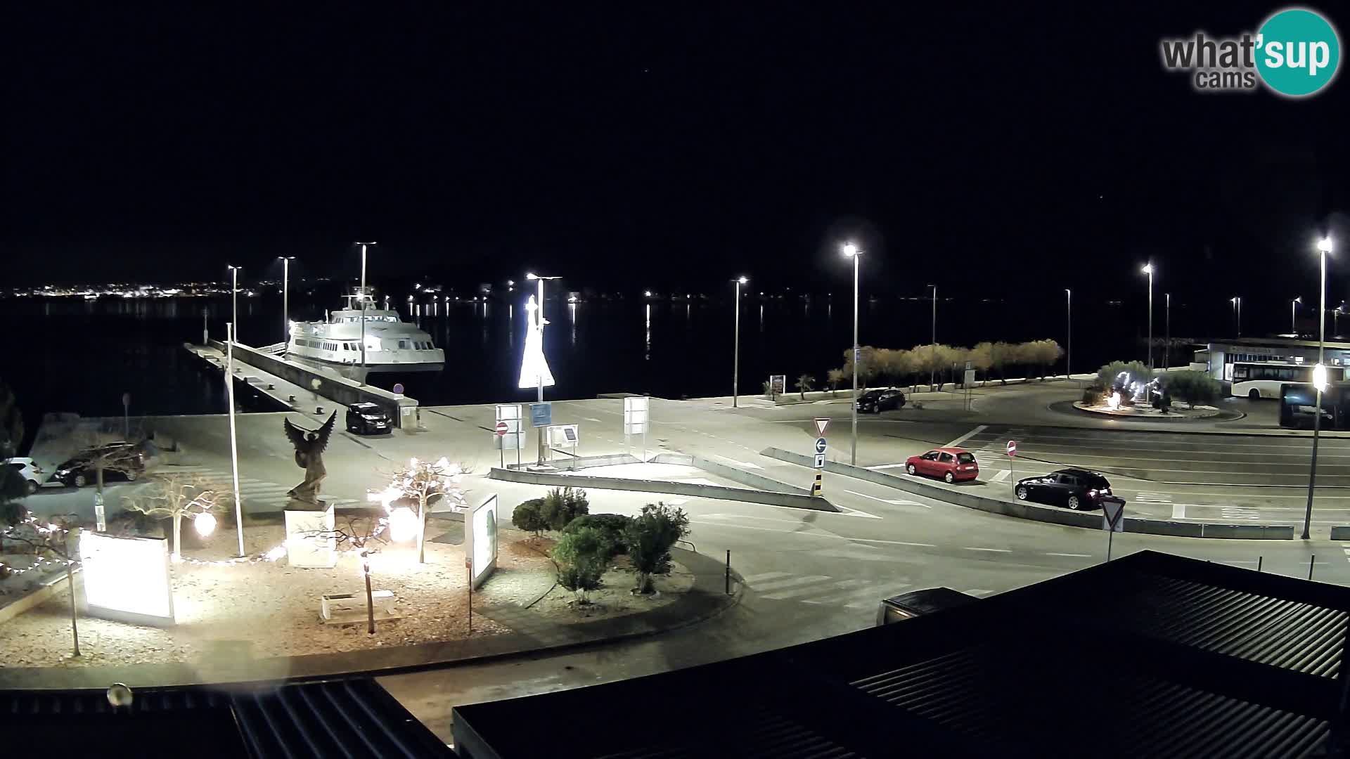 Webcam Ugljan – Preko Ferry to Zadar