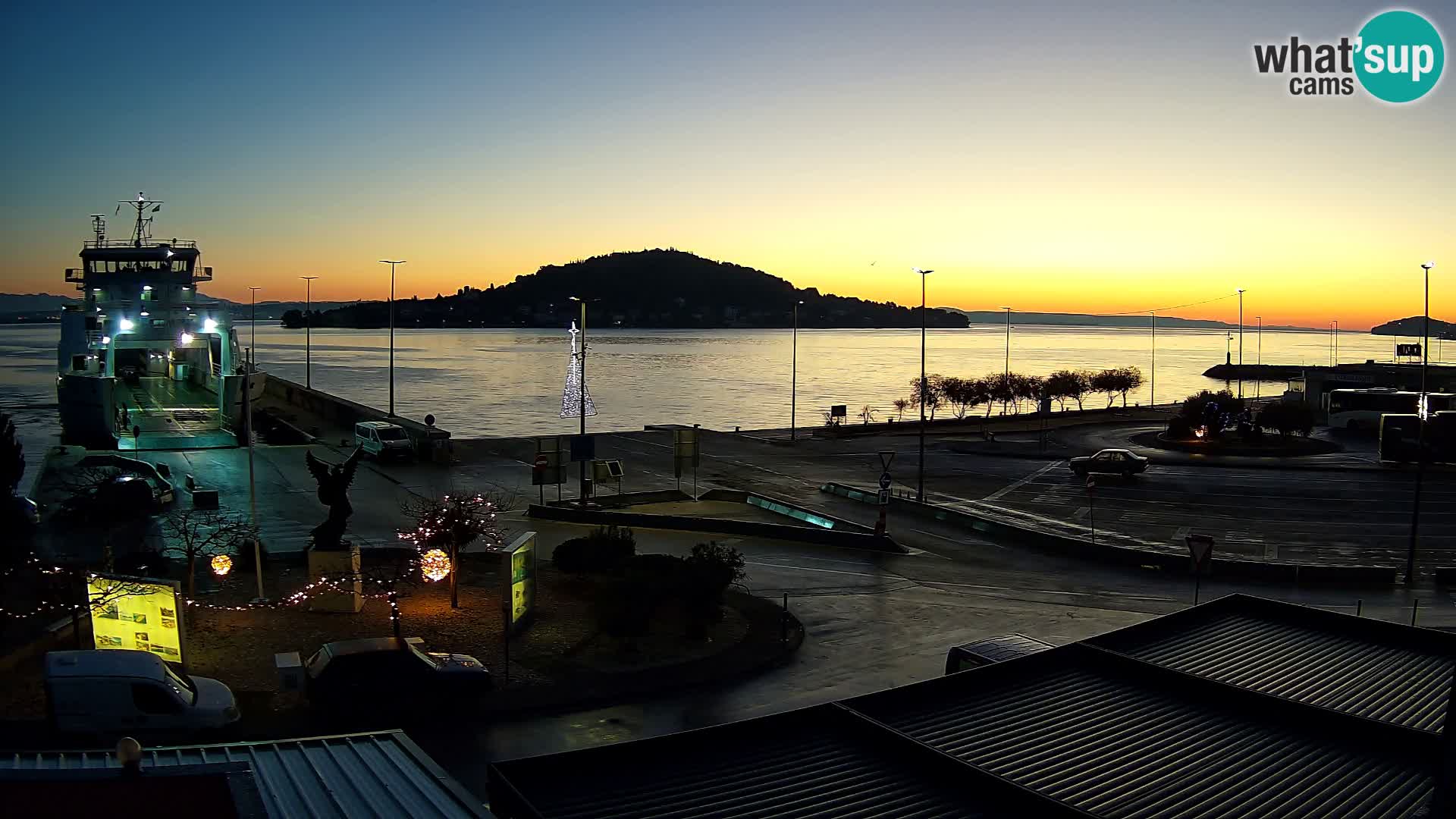 Webcam Ugljan – Preko Ferry to Zadar