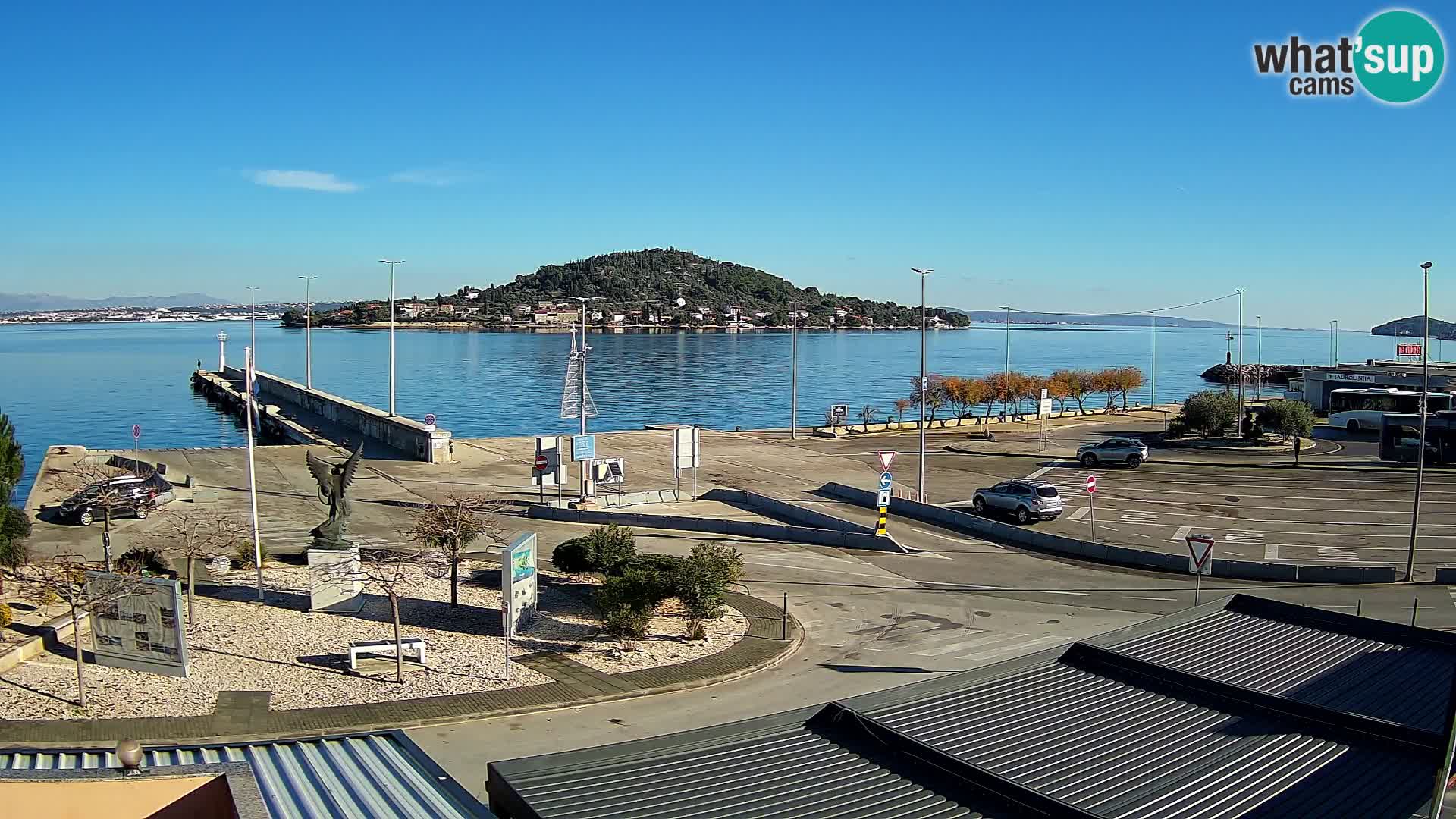 Web cam UGLJAN – Ferry de Preko à Zadar