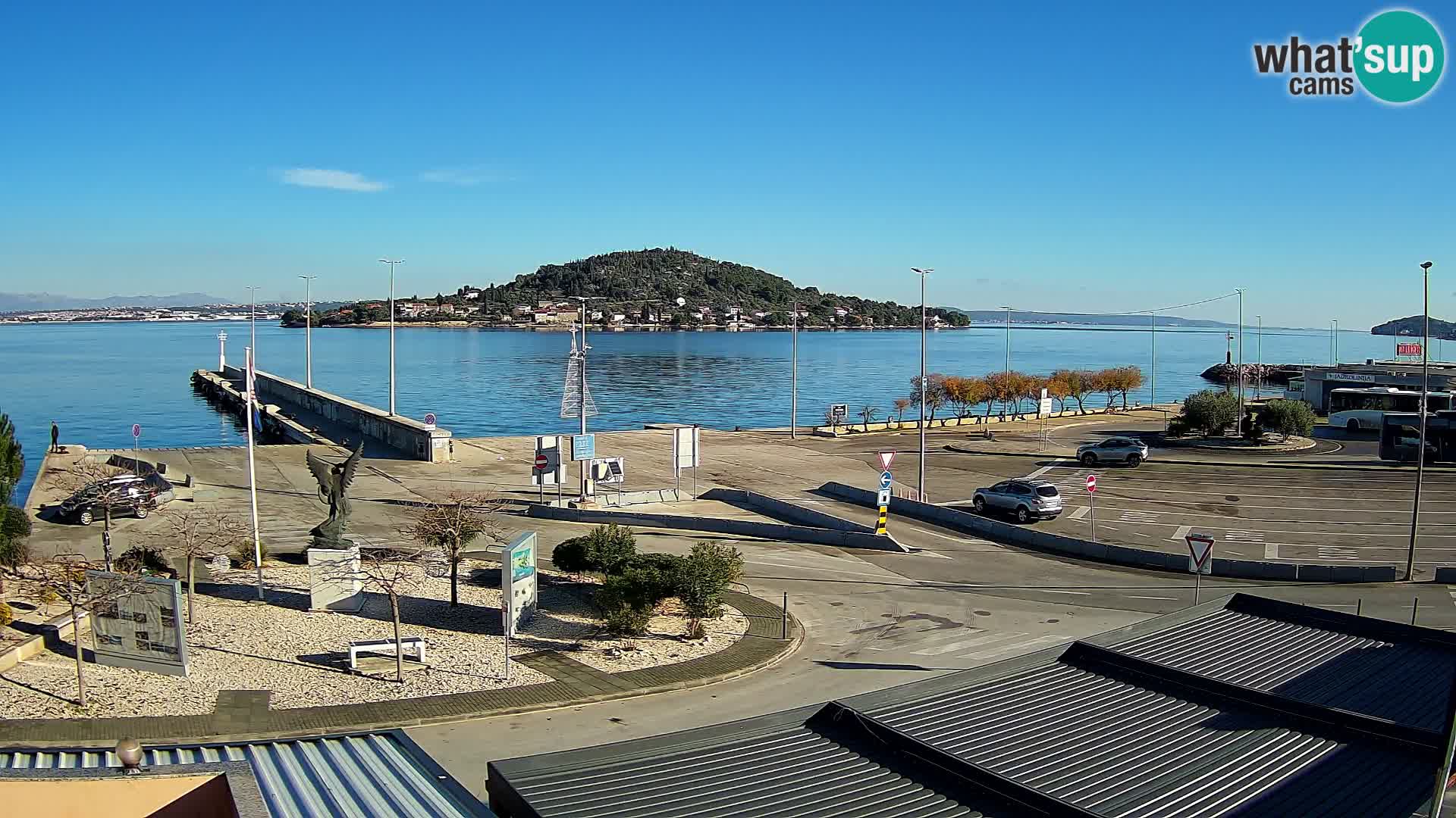 Cámara web UGLJAN – Transportar de Preko a Zadar