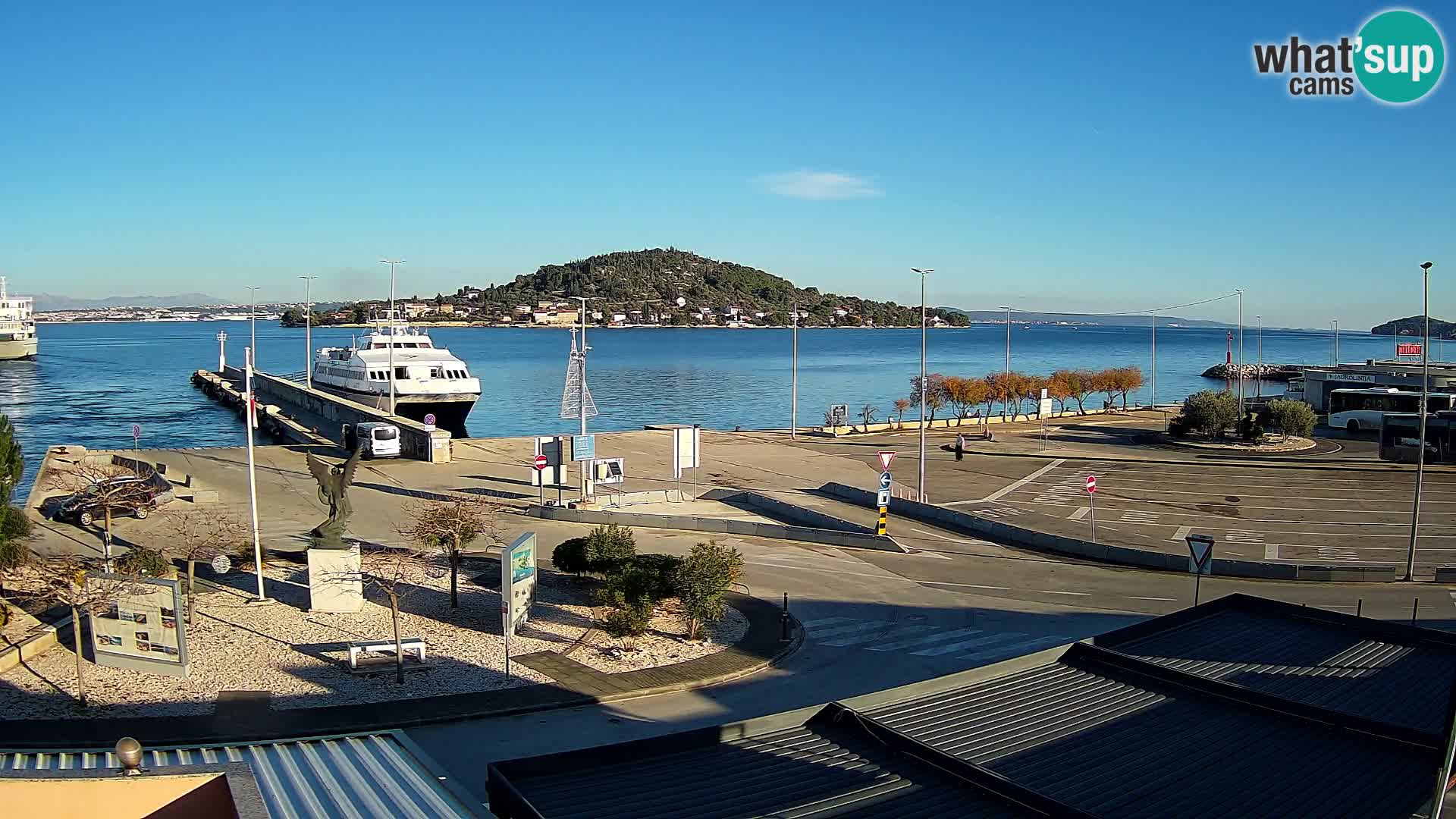 UGLJAN Webcam – Preko-Fähre nach Zadar