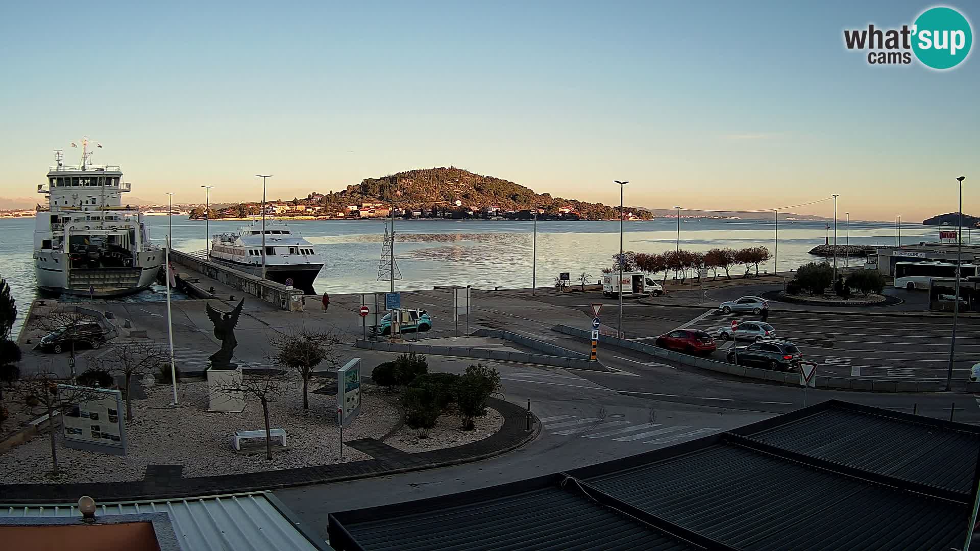 Cámara web UGLJAN – Transportar de Preko a Zadar