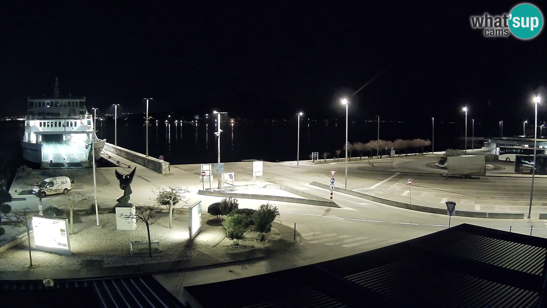Webcam Ugljan – Preko Ferry to Zadar