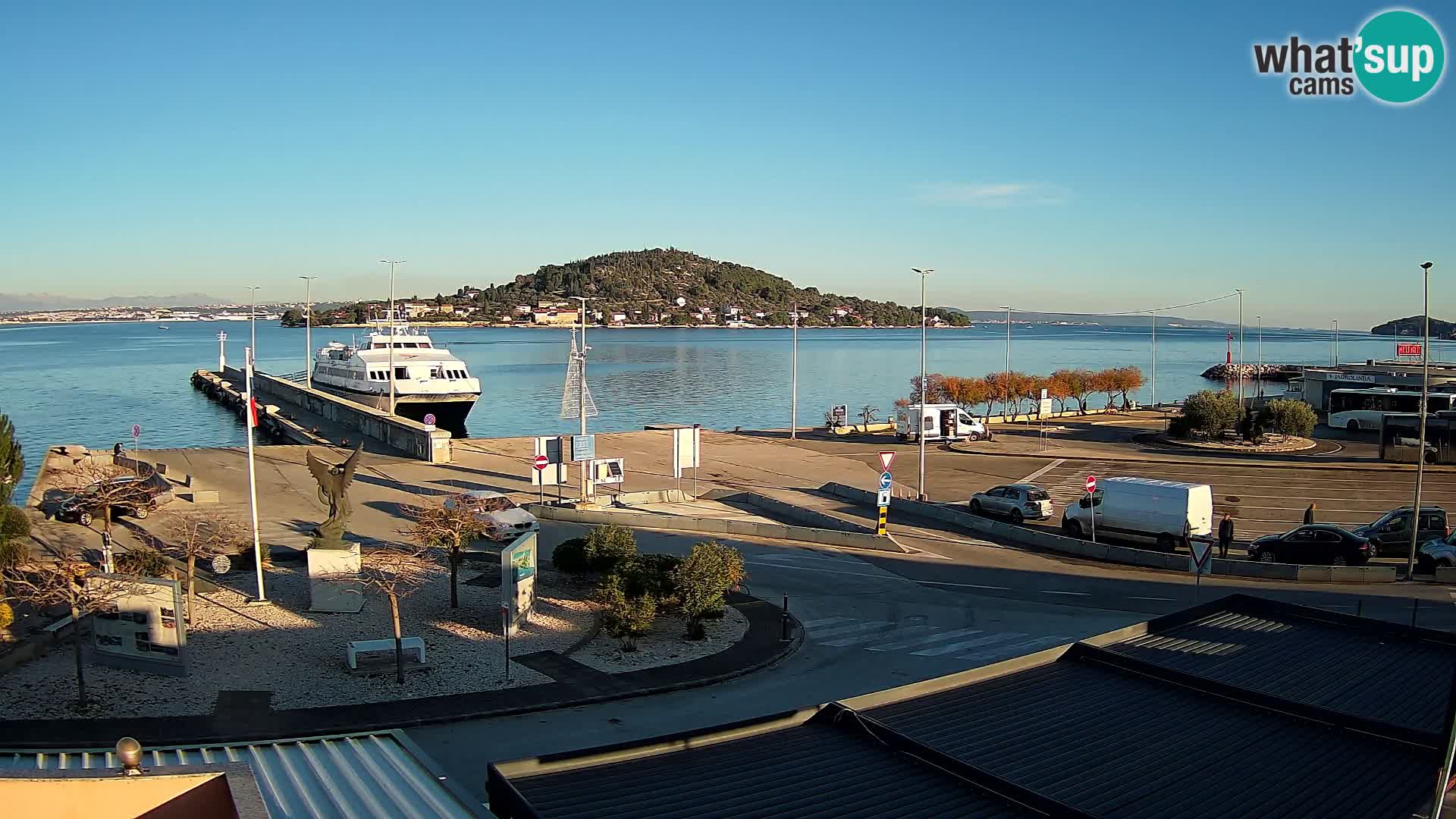 Web cam UGLJAN – Ferry de Preko à Zadar