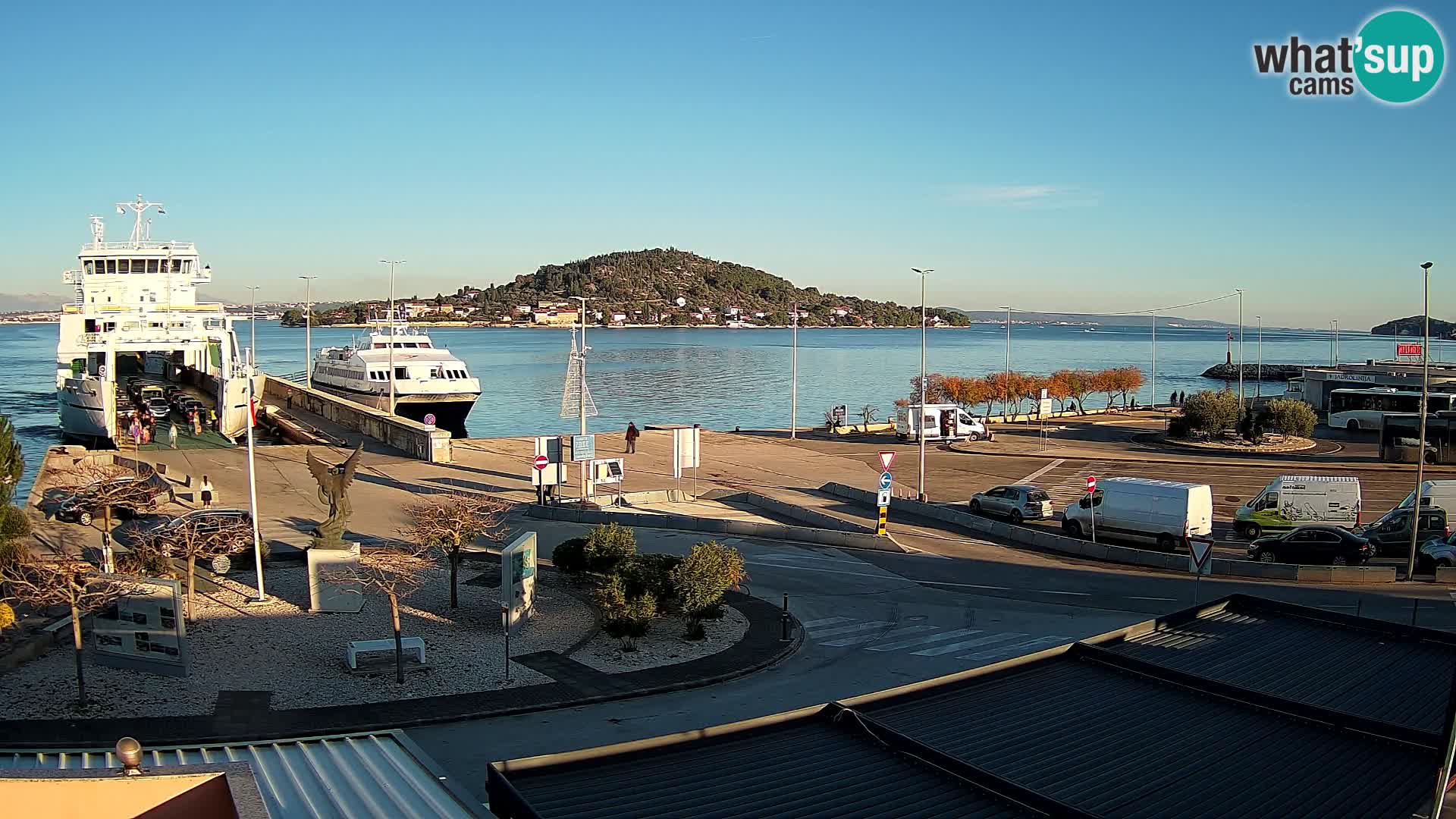 Cámara web UGLJAN – Transportar de Preko a Zadar