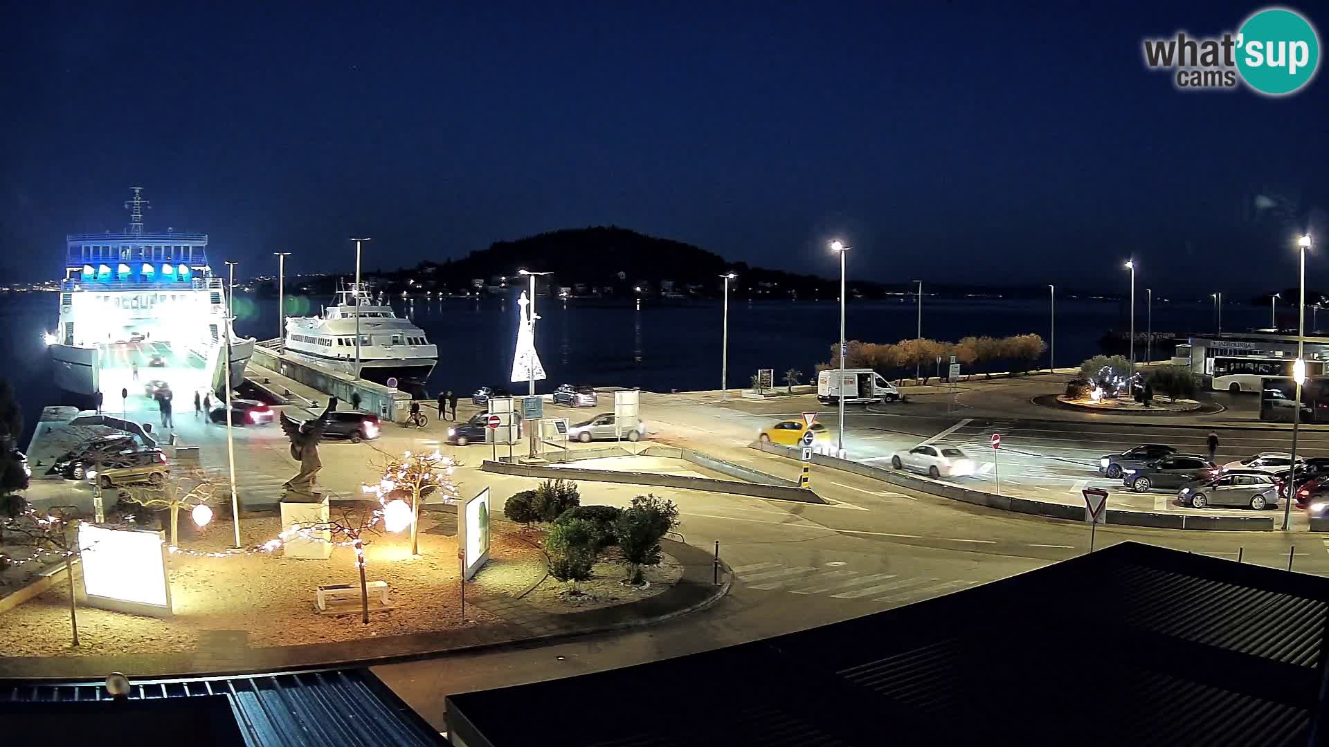 Webcam Ugljan – Preko Ferry to Zadar