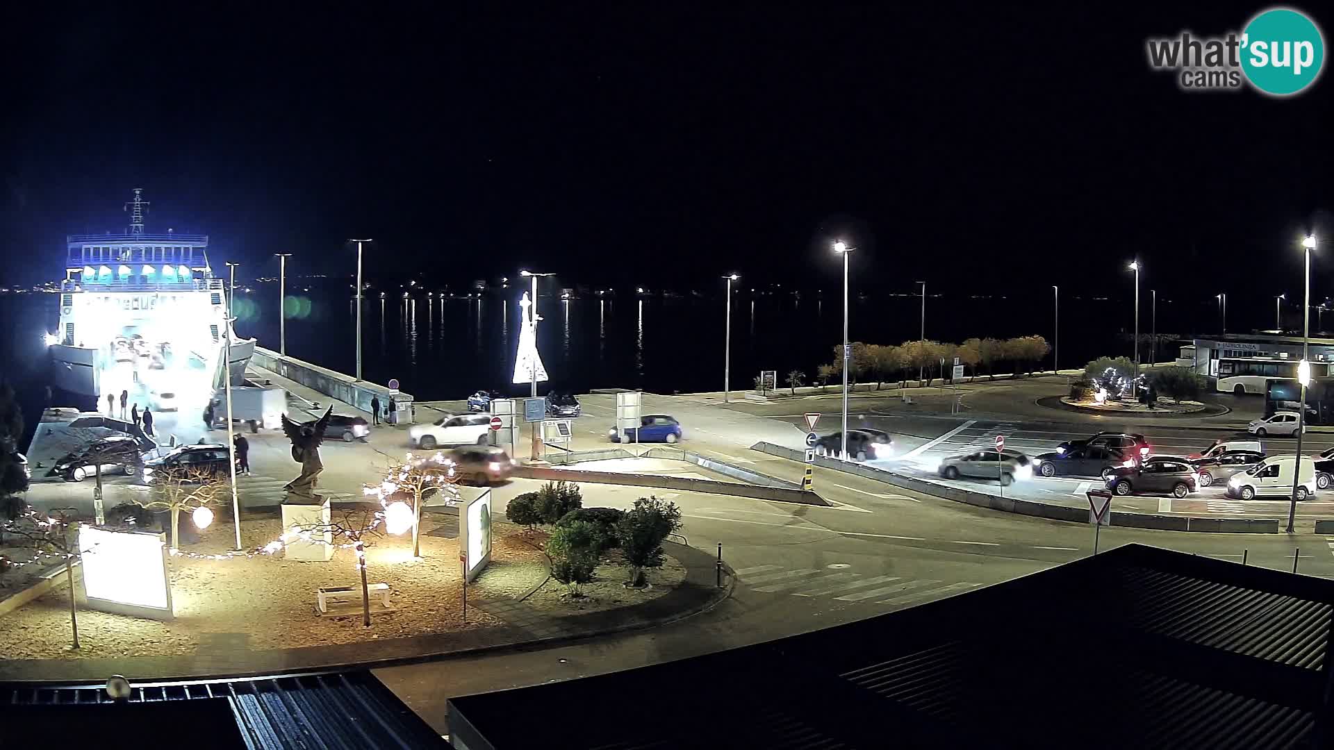 Webcam Ugljan – Preko Ferry to Zadar