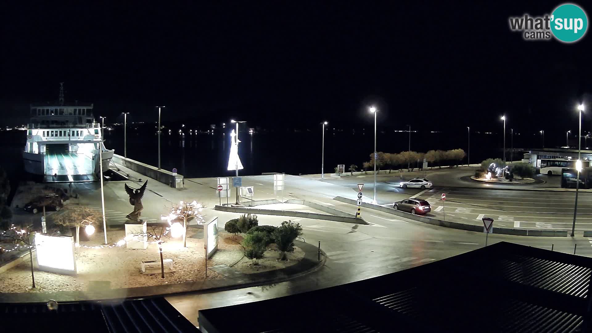 Web kamera Ugljan – Preko trajekt za Zadar