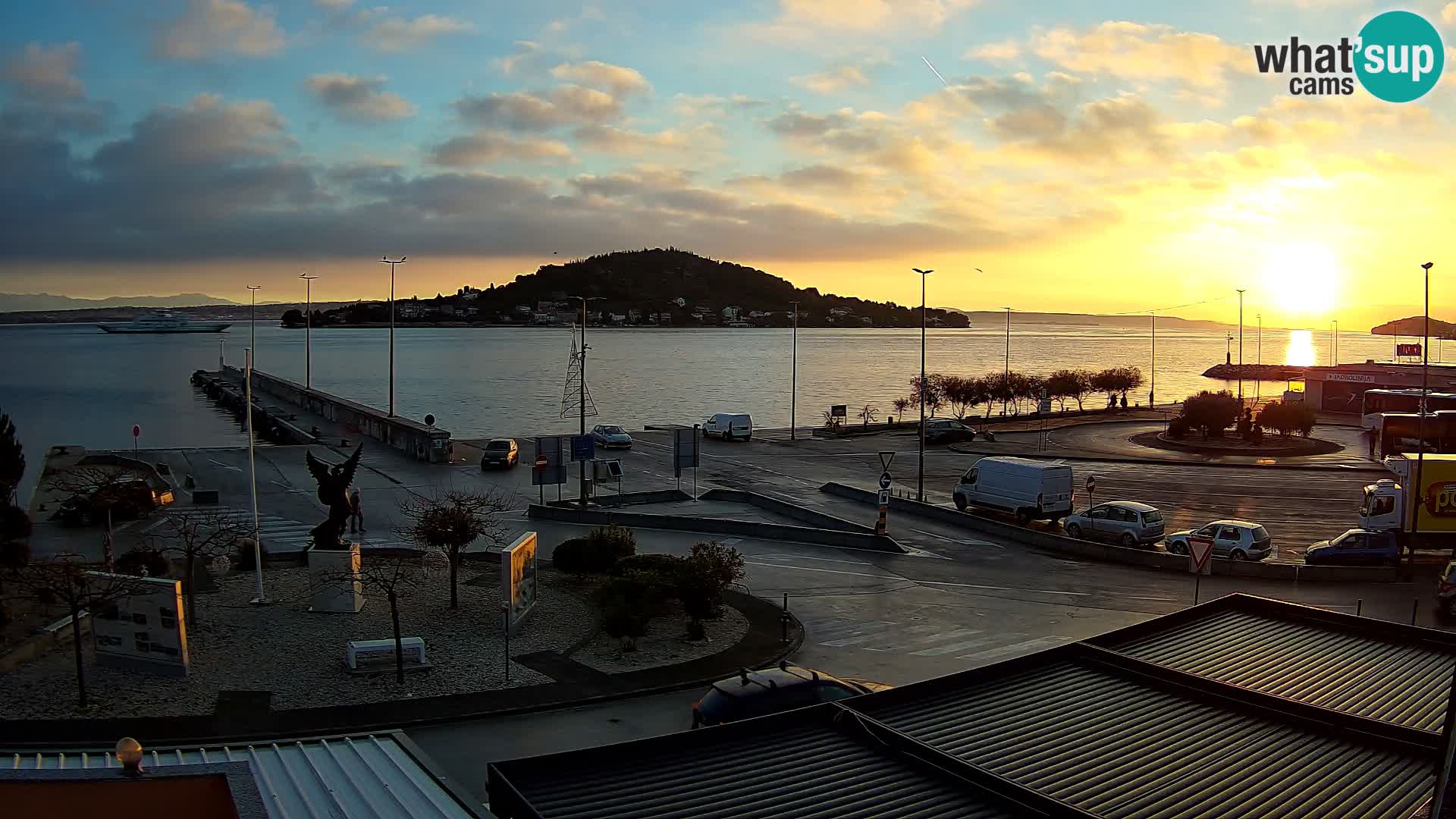 Web cam UGLJAN – Ferry de Preko à Zadar