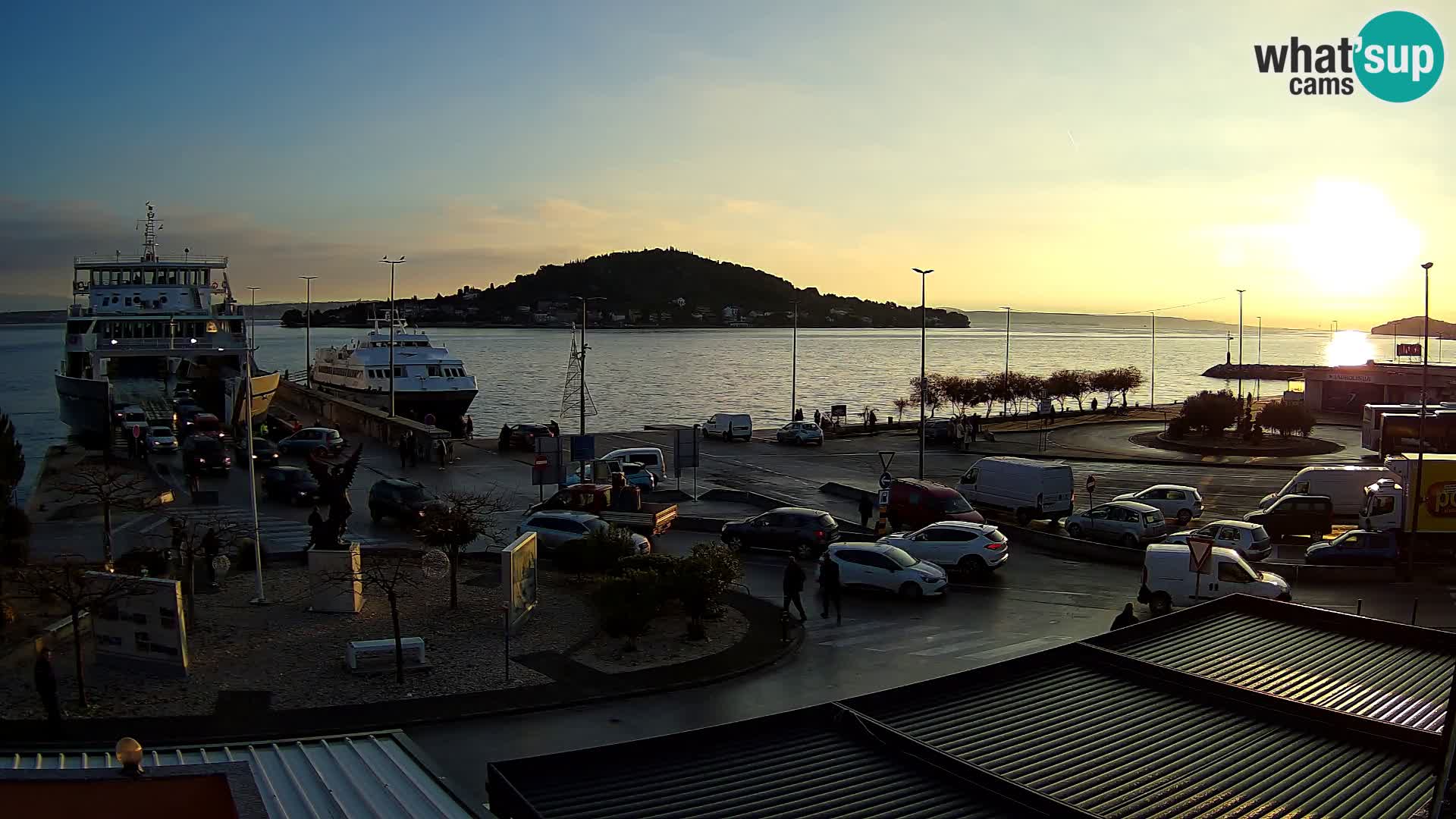 Webcam Ugljan – Preko Ferry to Zadar