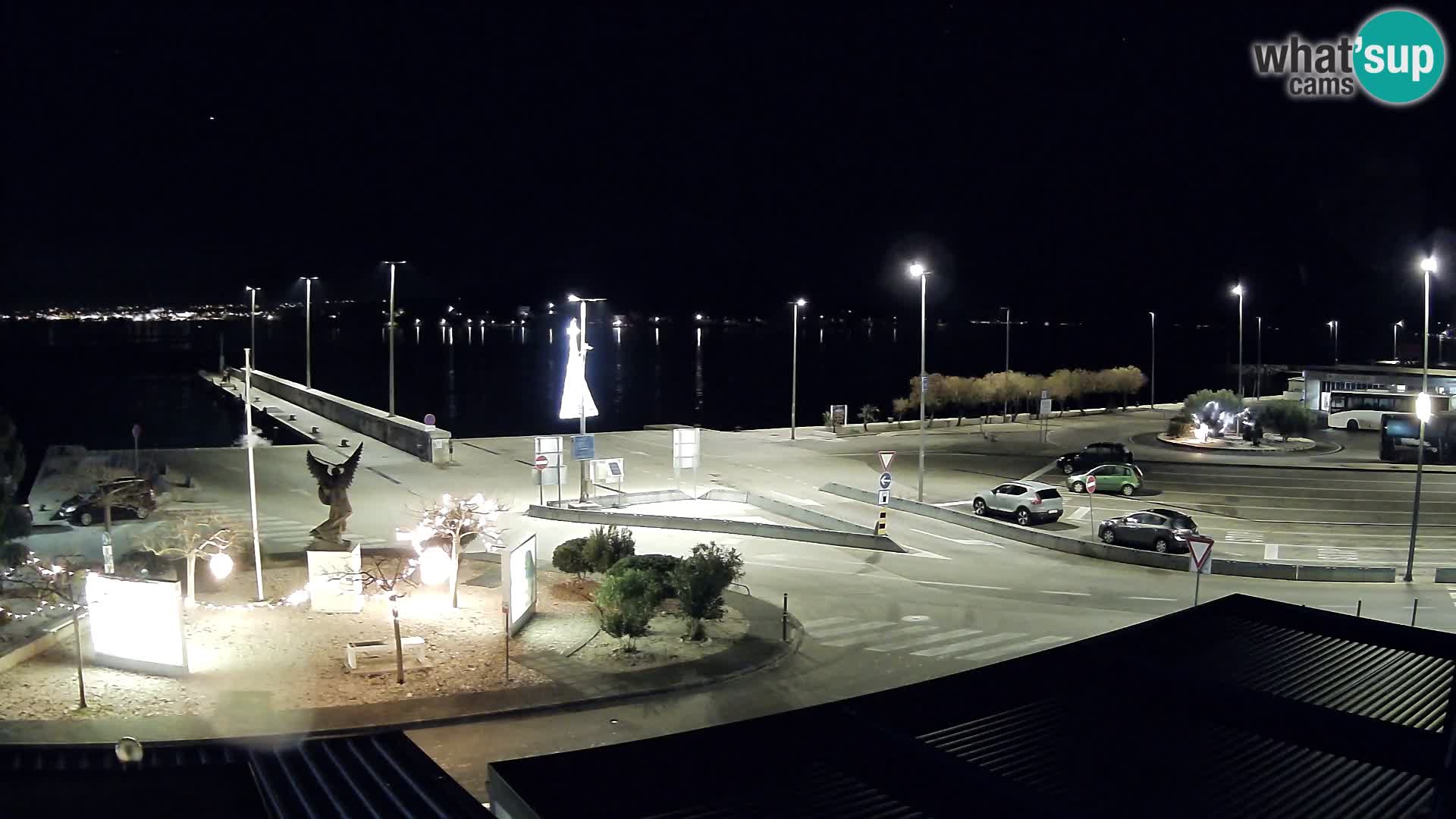 Spletna kamera Ugljan – trajekt Preko – Zadar