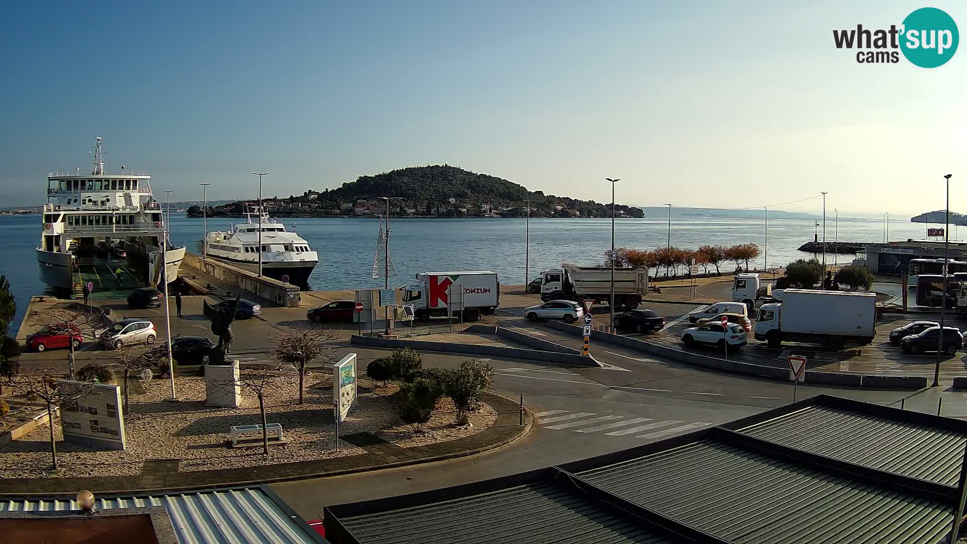 Cámara web UGLJAN – Transportar de Preko a Zadar