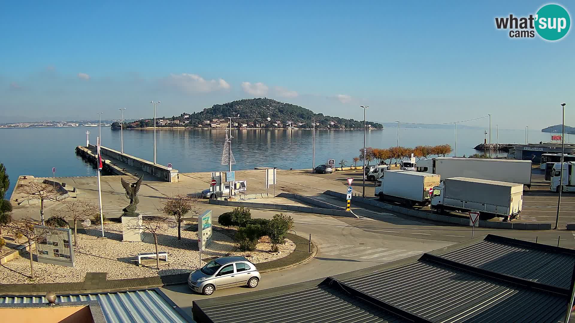 UGLJAN Webcam – Preko-Fähre nach Zadar