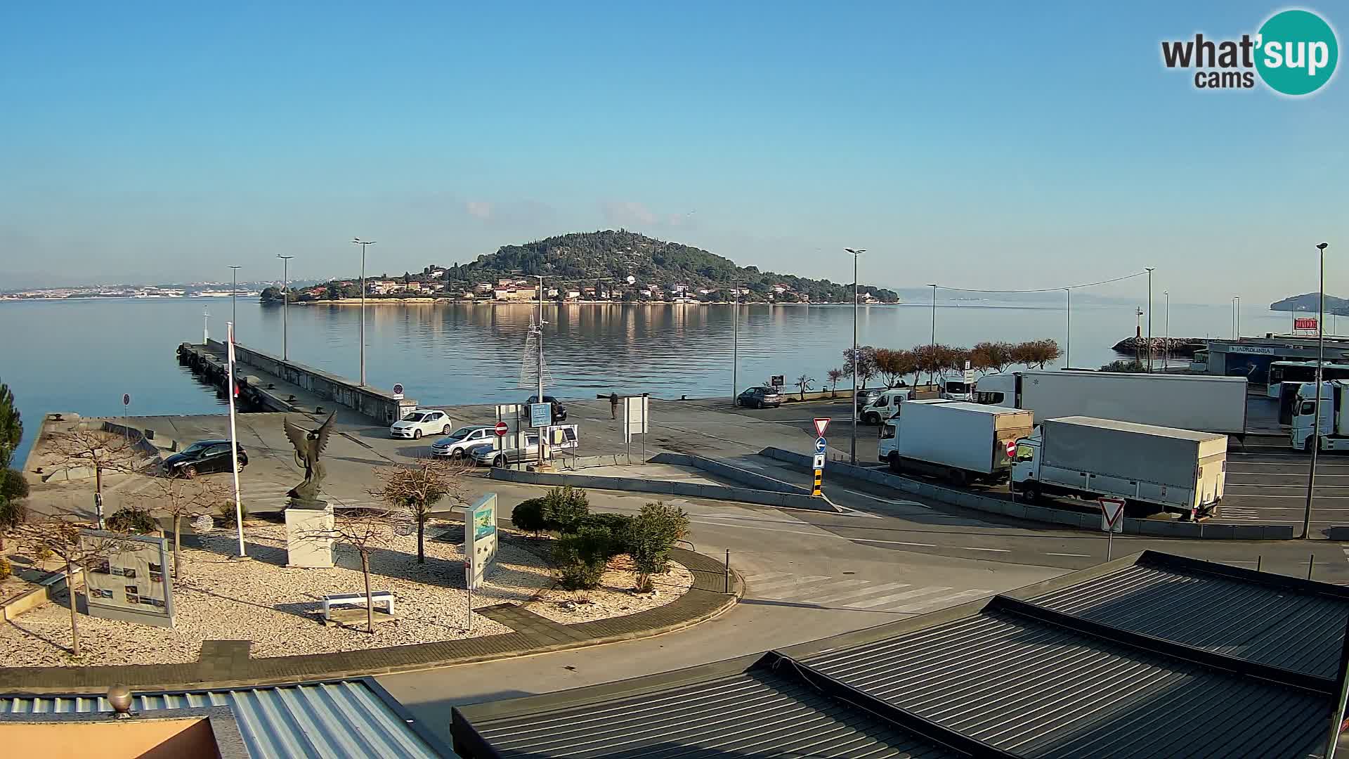 Web cam UGLJAN – Ferry de Preko à Zadar
