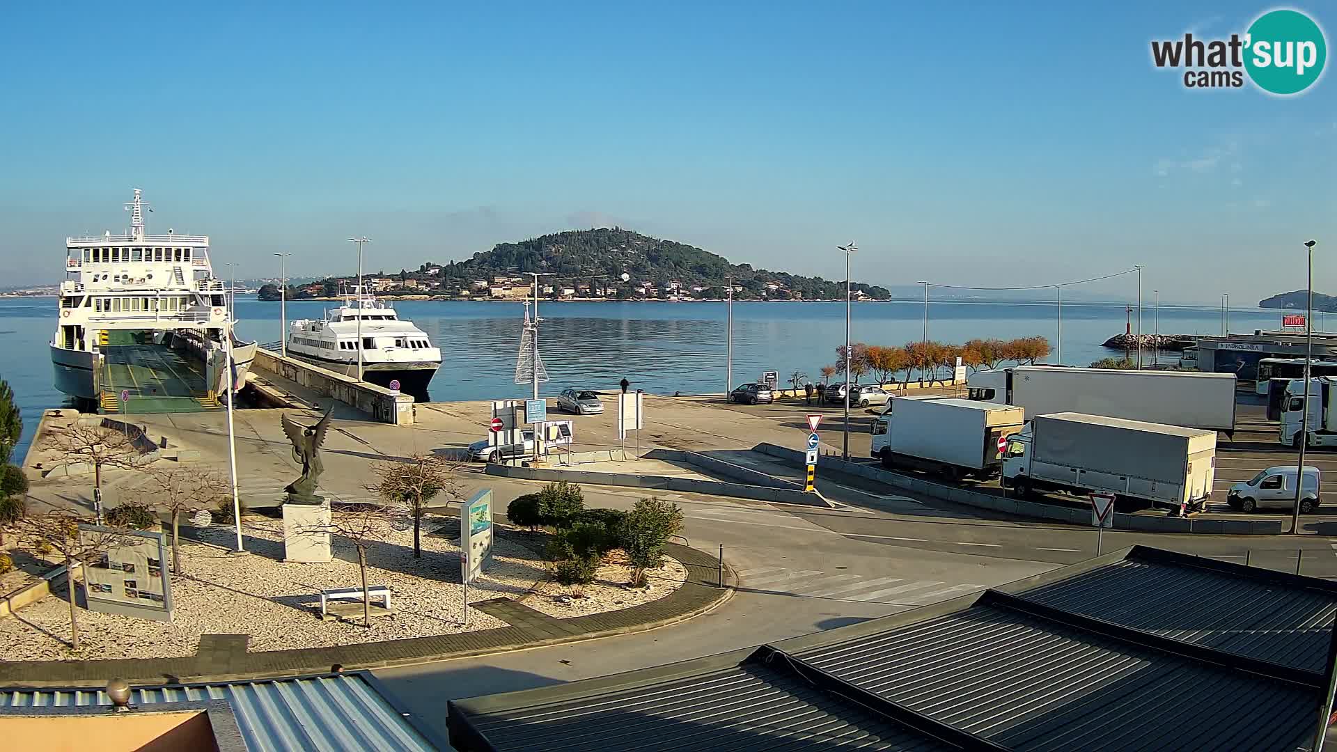 Web cam UGLJAN – Ferry de Preko à Zadar