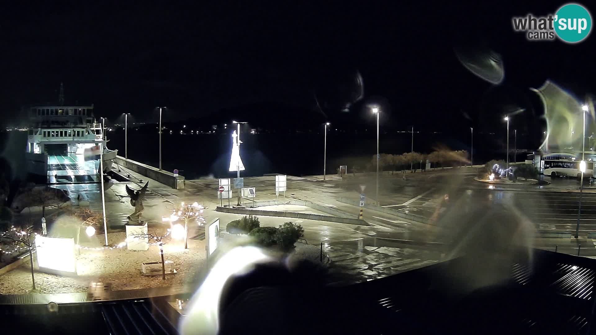 Webcam Ugliano – terminal traghetto da Preko a Zara