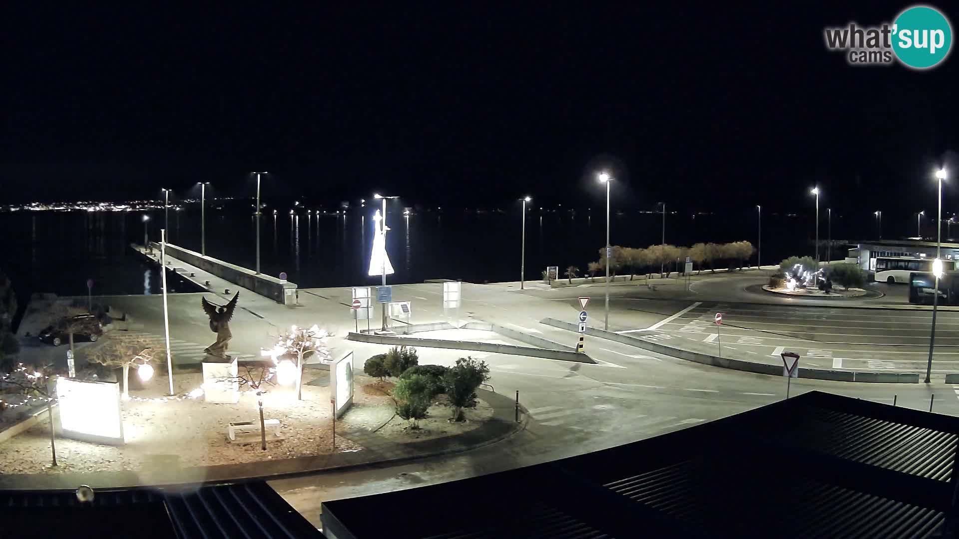 Spletna kamera Ugljan – trajekt Preko – Zadar